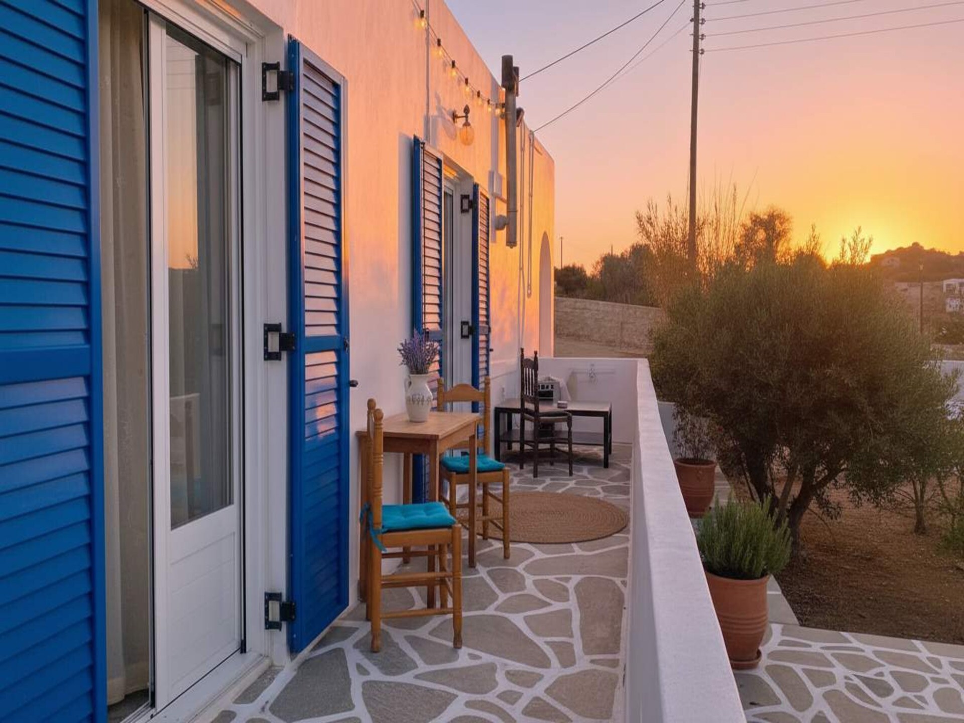 Modern appartement met privé balkon nabij Akrotiri, Paros - foto 12