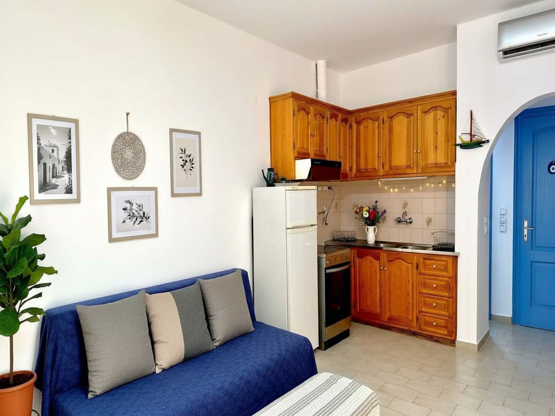 Modern appartement met privé balkon nabij Akrotiri, Paros - foto 8