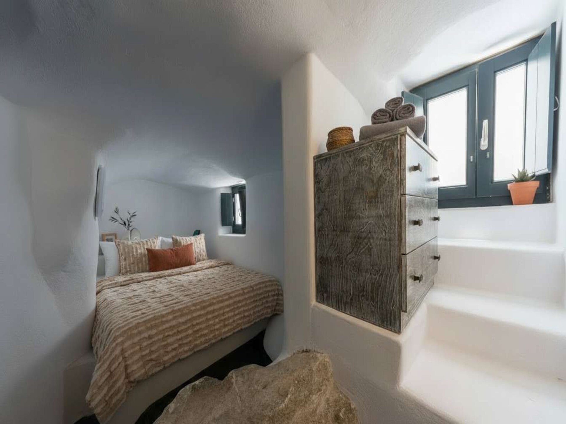 Authentiek Santorini thuis in Emporeio voor 6 personen - foto 18