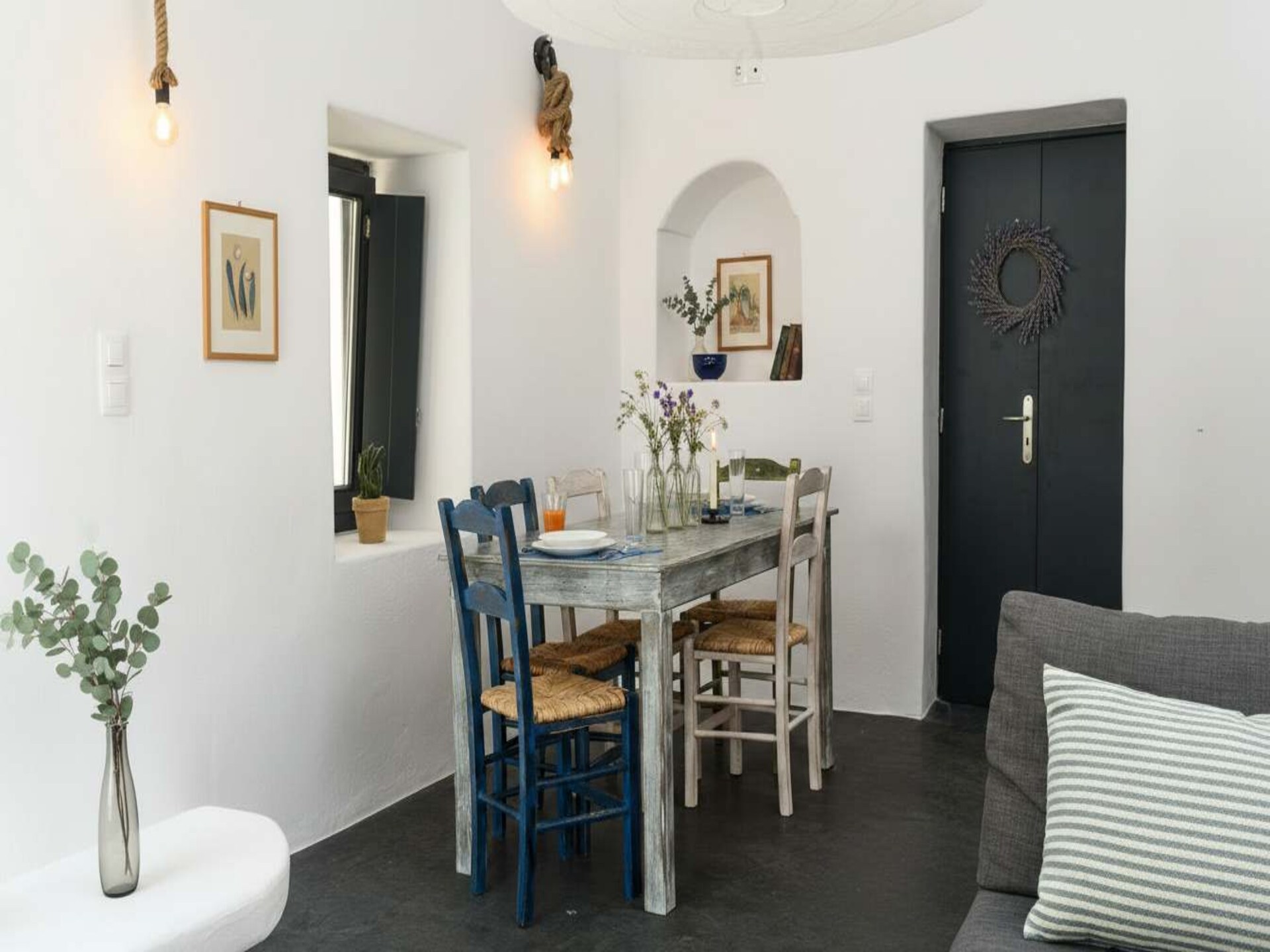 Authentiek Santorini thuis in Emporeio voor 6 personen - foto 13