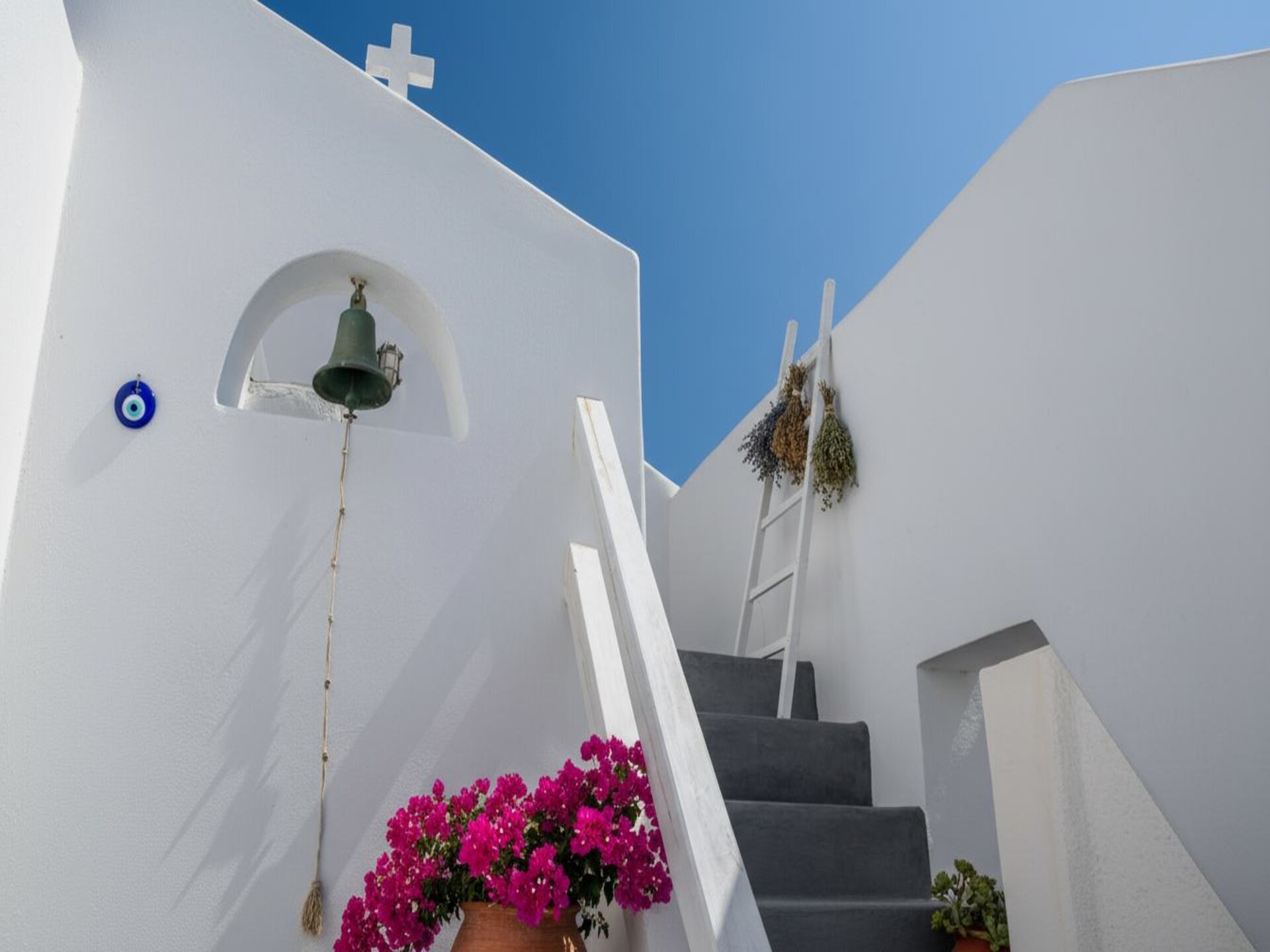 Authentiek Santorini thuis in Emporeio voor 6 personen - foto 8