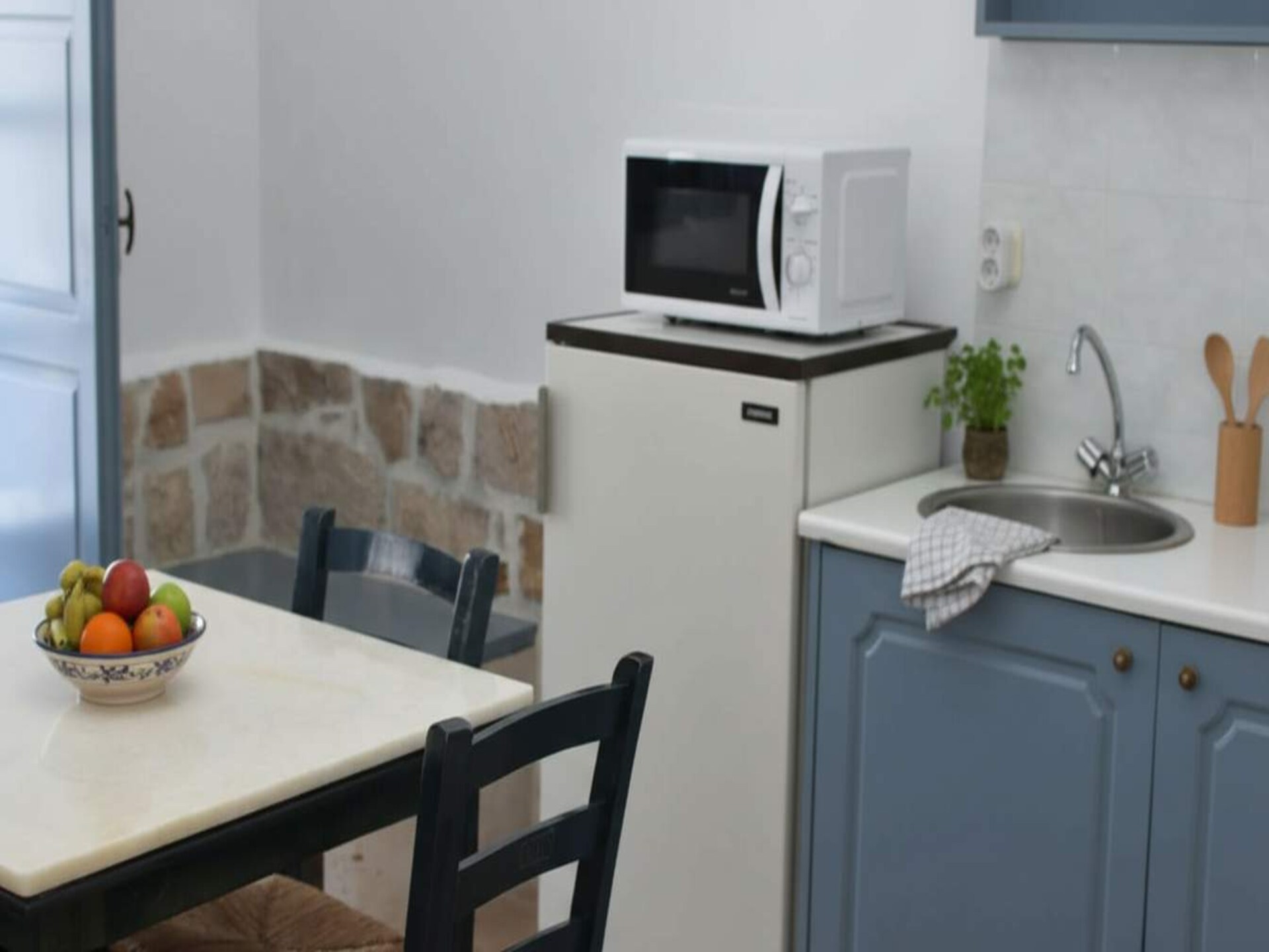 Studio aan zee in Grikos, Patmos – privéterras op steenworp van het strand - foto 3