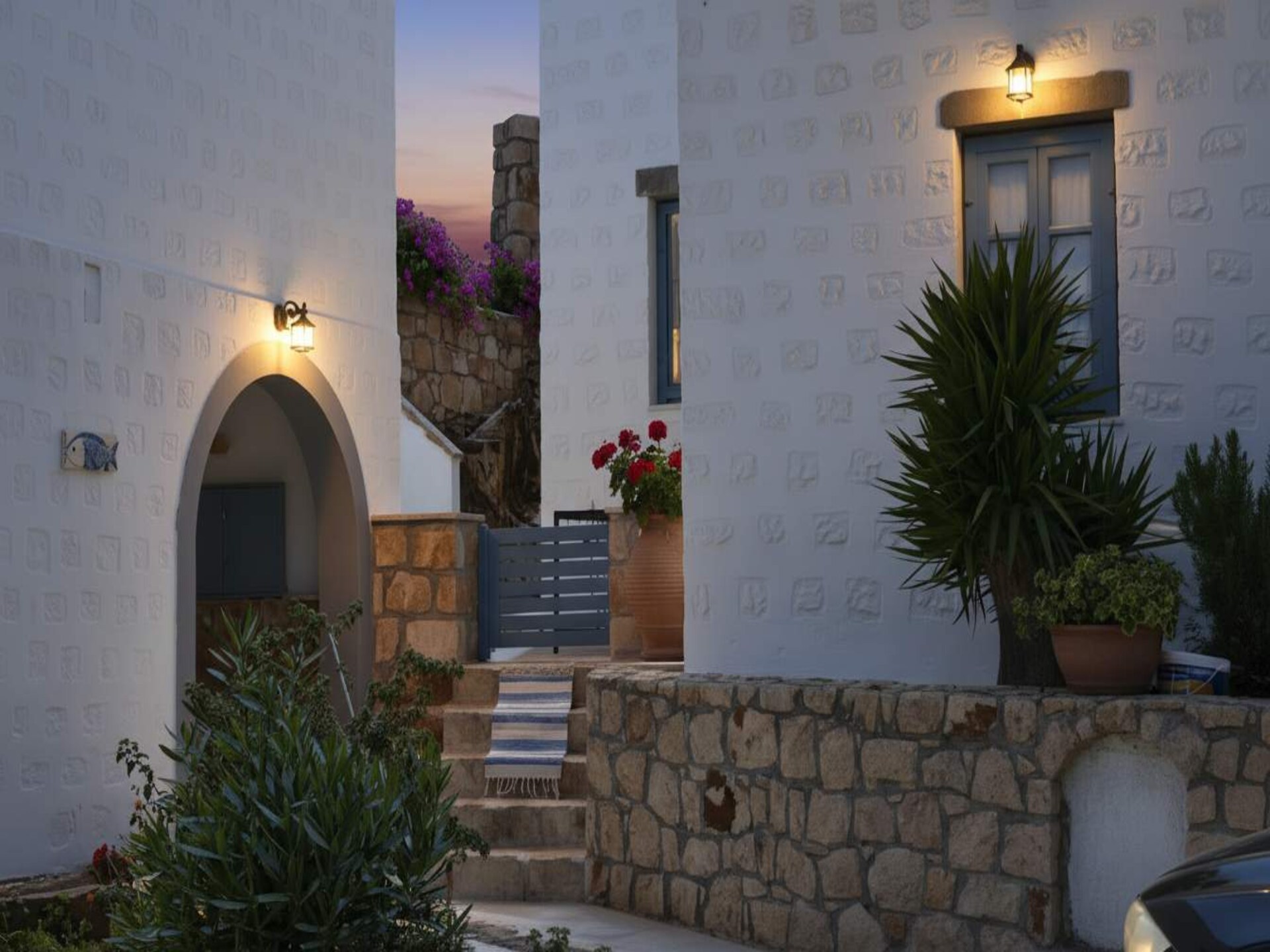Authentiek appartement met dakterras & jacuzzi in Grikos, Patmos - foto 20