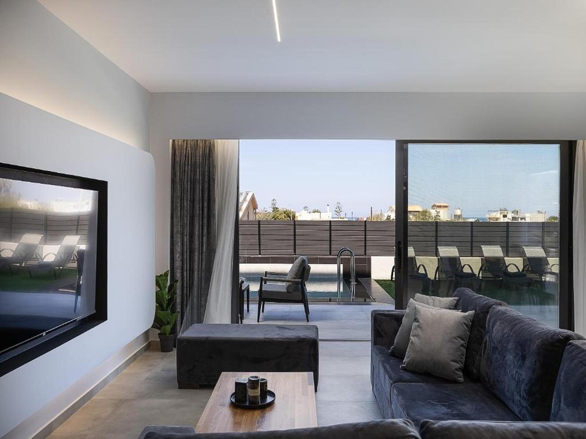 Resmi Seaview Villa: Vrijstaande zeevilla met panoramisch uitzicht bij Gournes - foto 15