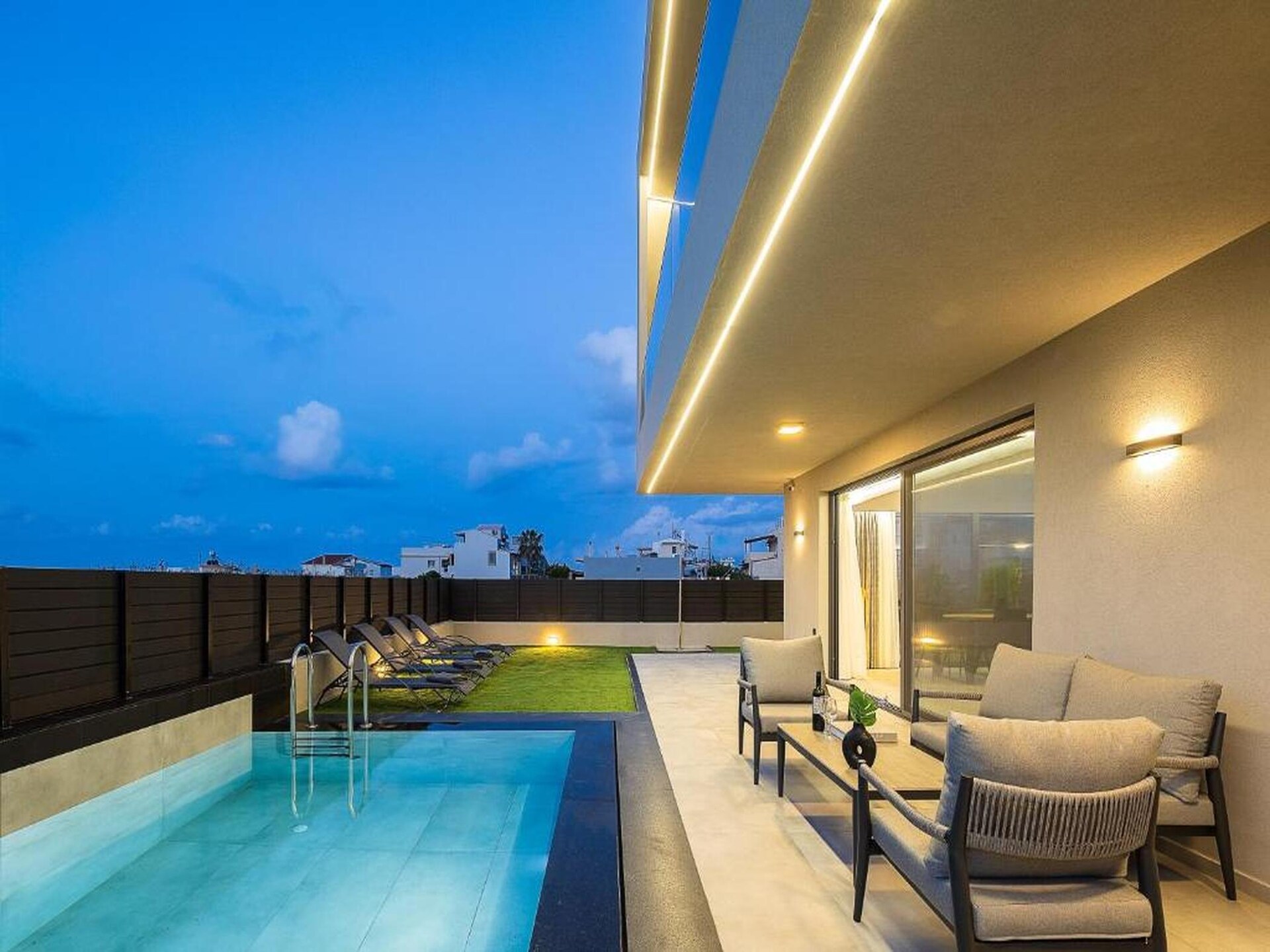 Resmi Seaview Villa: Vrijstaande zeevilla met panoramisch uitzicht bij Gournes - foto 14