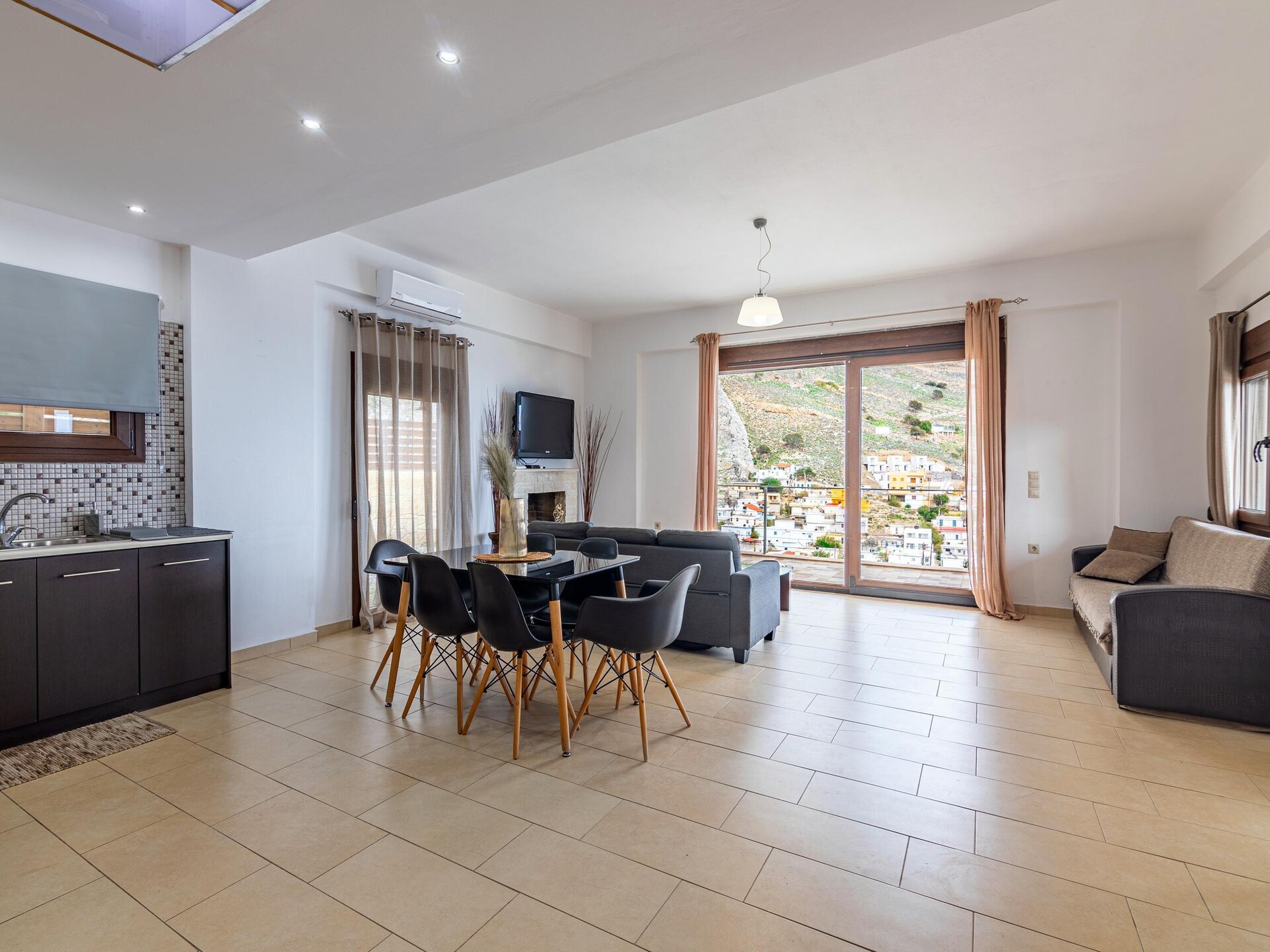 Villa Emmanuela met panoramisch zeezicht en dakterraszwembad in Tris Ekklisies - foto 14
