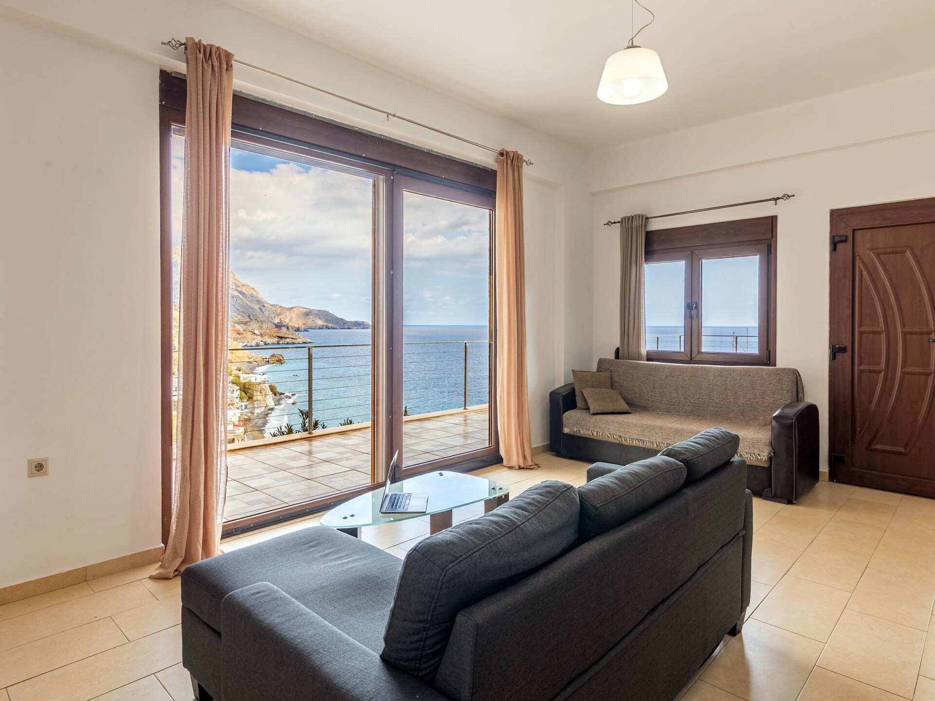 Villa Emmanuela met panoramisch zeezicht en dakterraszwembad in Tris Ekklisies - foto 10