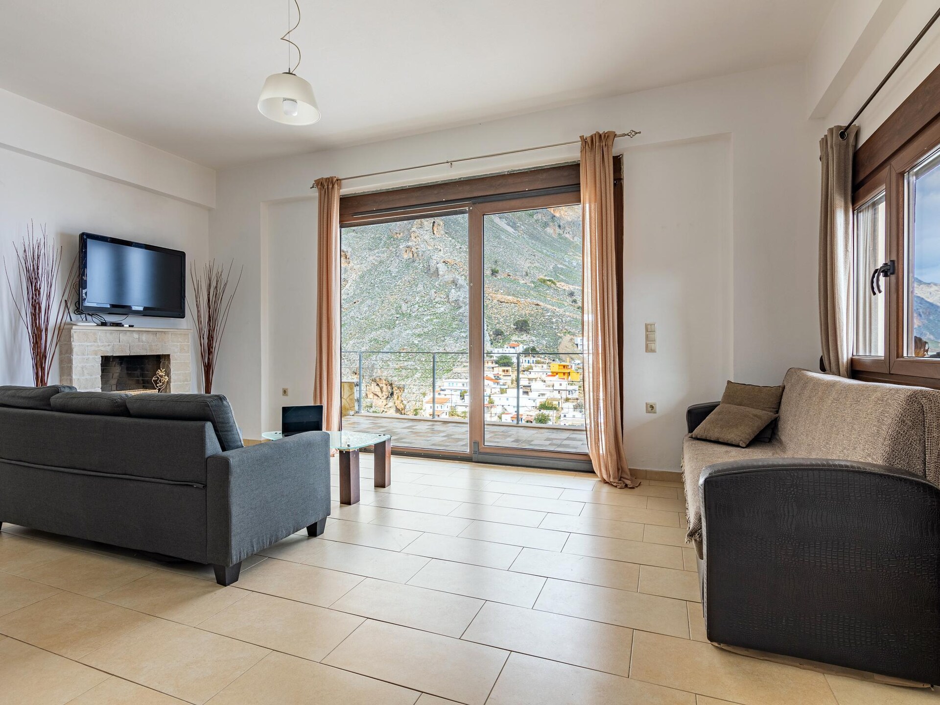 Villa Emmanuela met panoramisch zeezicht en dakterraszwembad in Tris Ekklisies - foto 11
