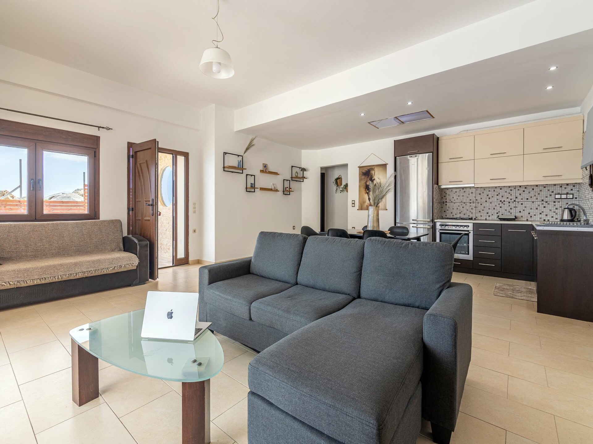 Villa Emmanuela met panoramisch zeezicht en dakterraszwembad in Tris Ekklisies - foto 12
