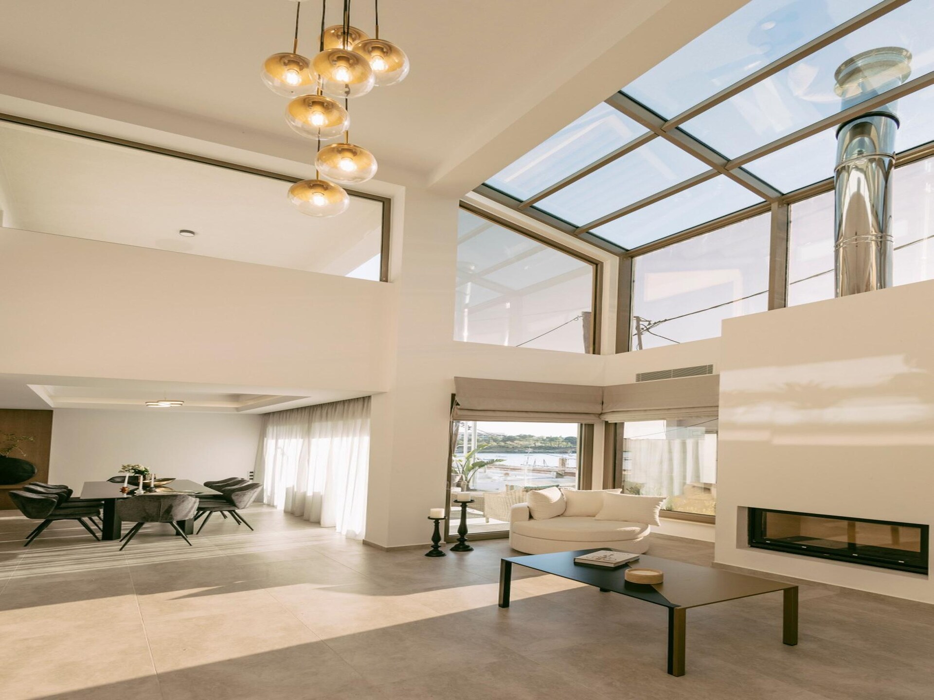 Luxe villa met privézwembad en dakterras op 30 meter van zee in Agia Pelagia - foto 16