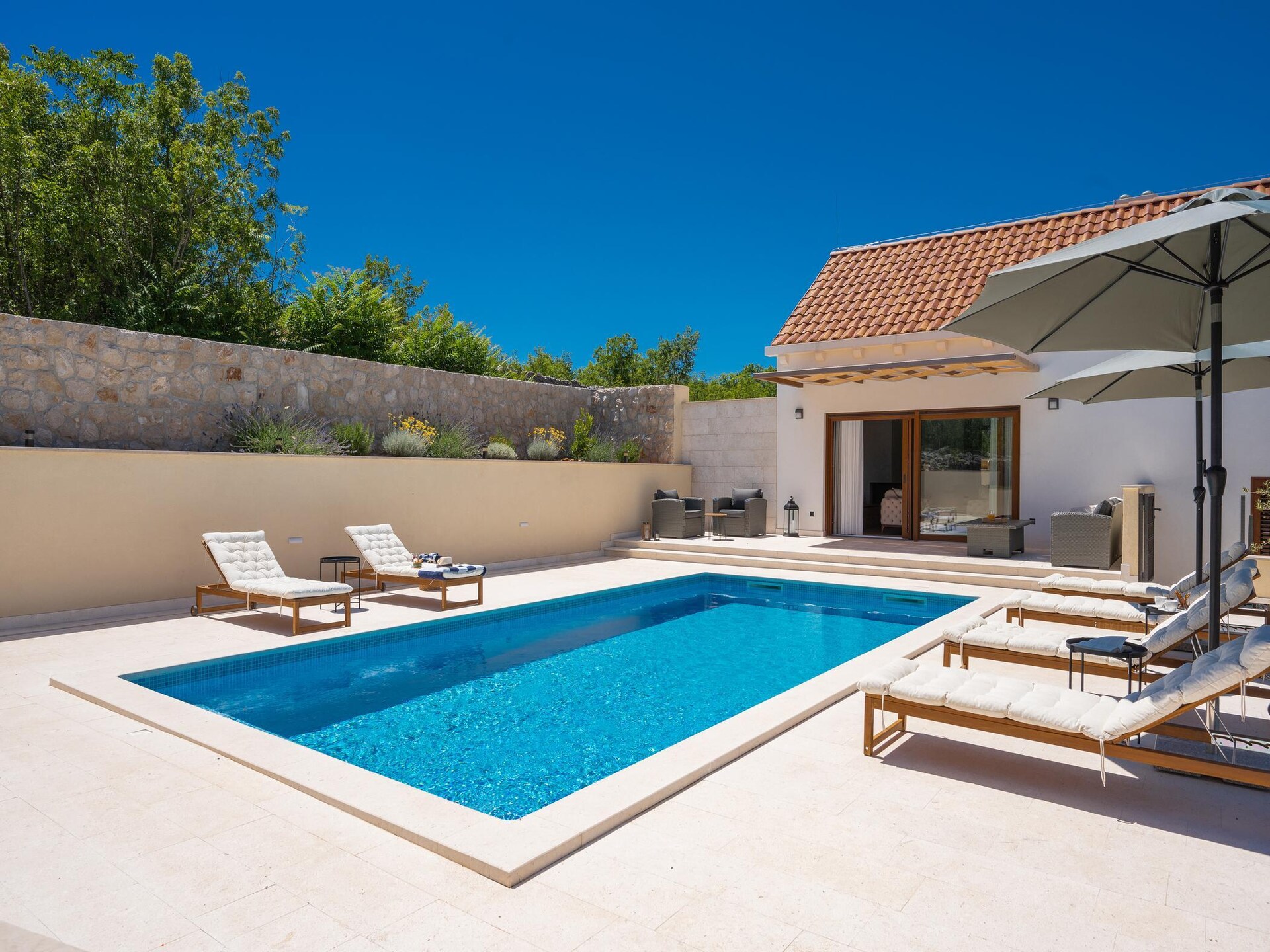 Serenity Retreat Villa: Luxe vrijstaand vakantiehuis met zeezicht in Gouves, Griekenland - foto 11