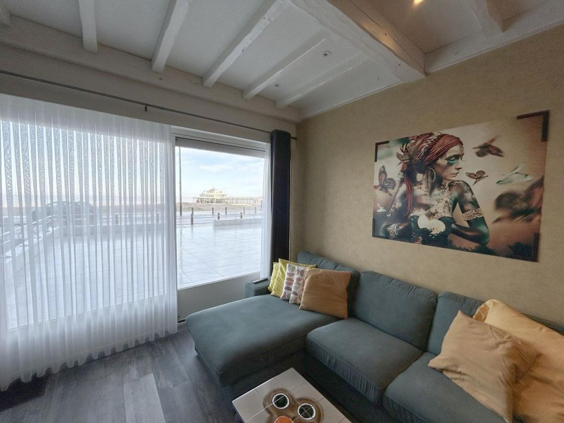 Gelijkvloers 4-persoons appartement met zeezicht en tuin in Blankenberge - foto 10