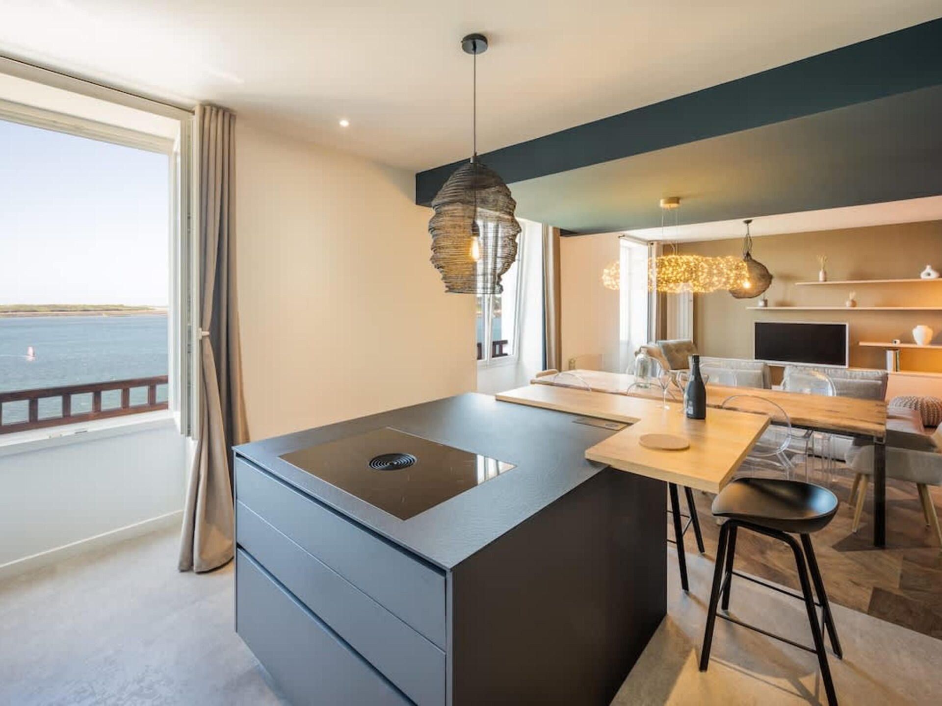 8-persoons modern appartement op 300m van het strand in Landéda - foto 7
