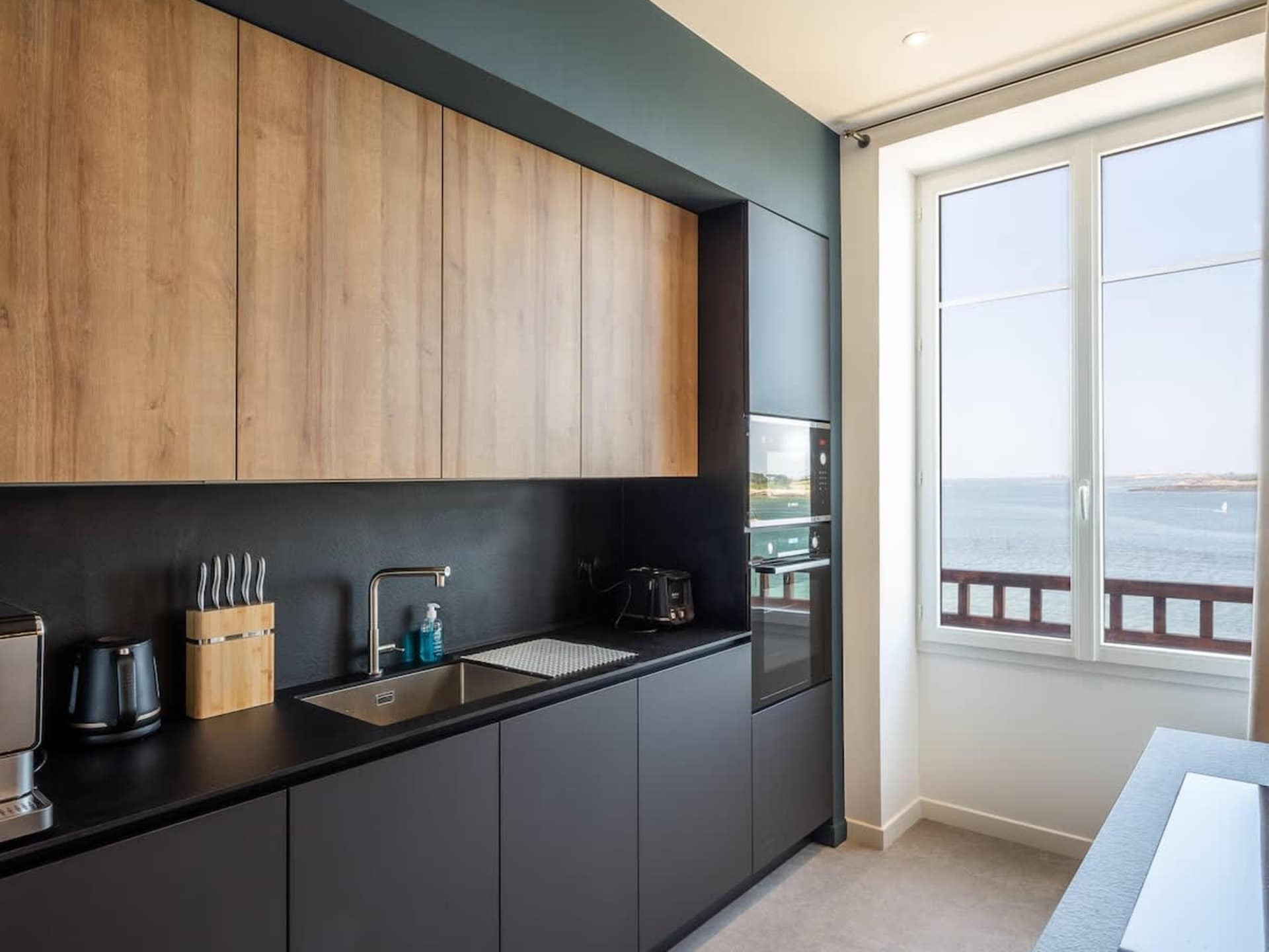 8-persoons modern appartement op 300m van het strand in Landéda - foto 8