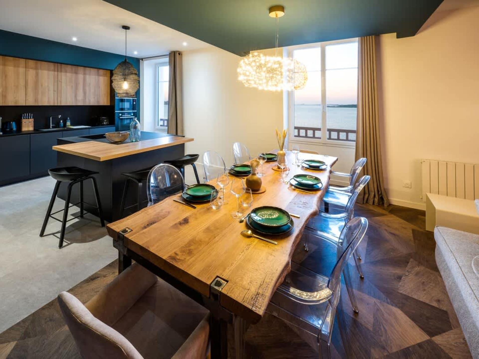 8-persoons modern appartement op 300m van het strand in Landéda - foto 3