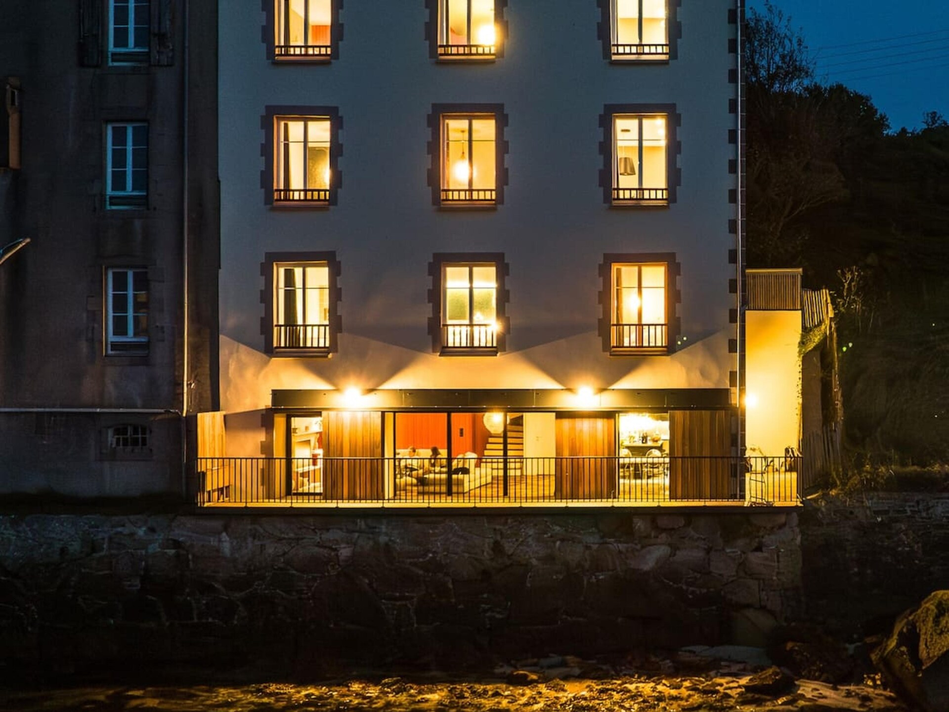 8-persoons modern appartement op 300m van het strand in Landéda - foto 1