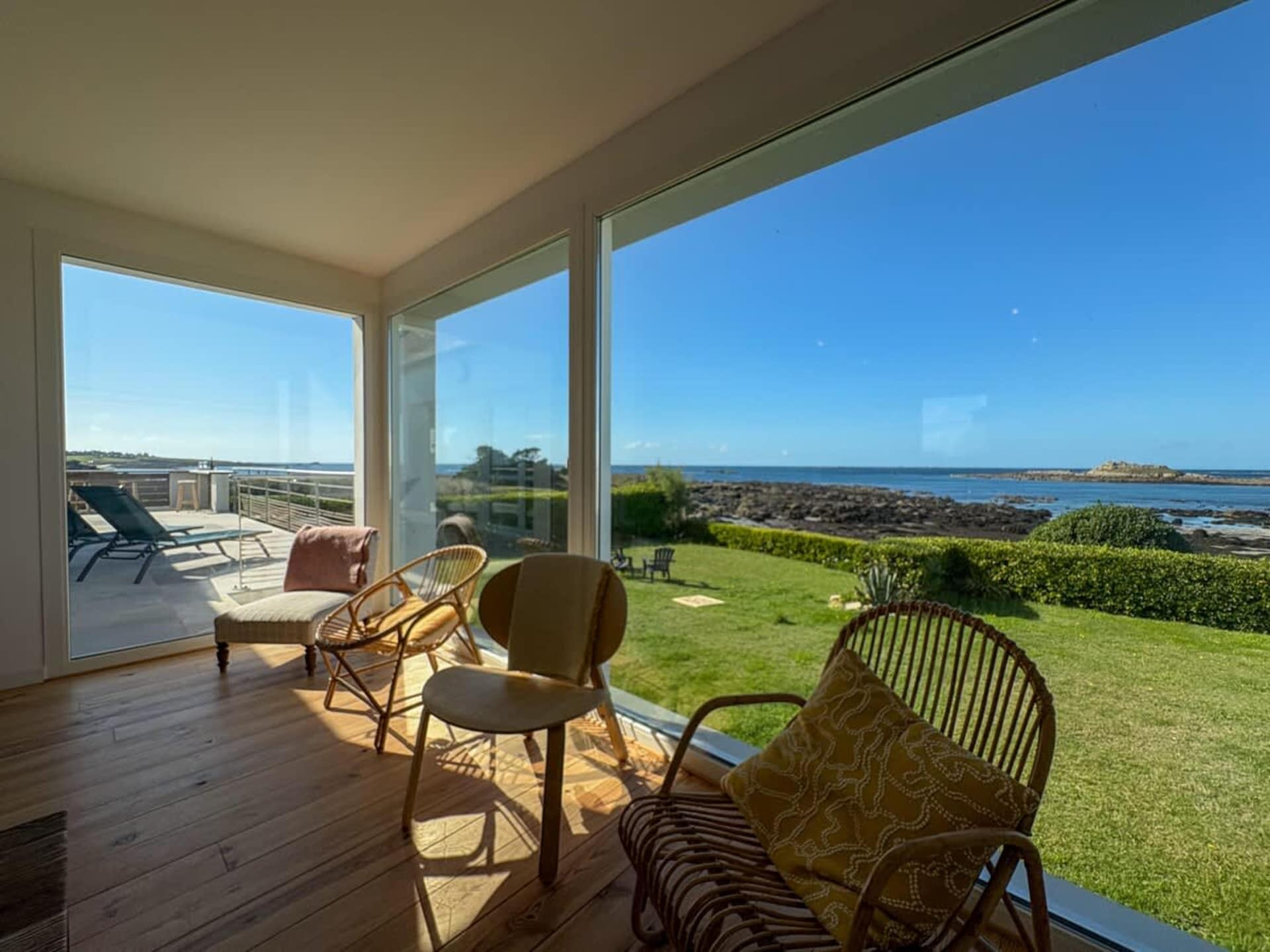 Ruim appartement aan het strand in Ploudalmézeau voor 10 personen - foto 27