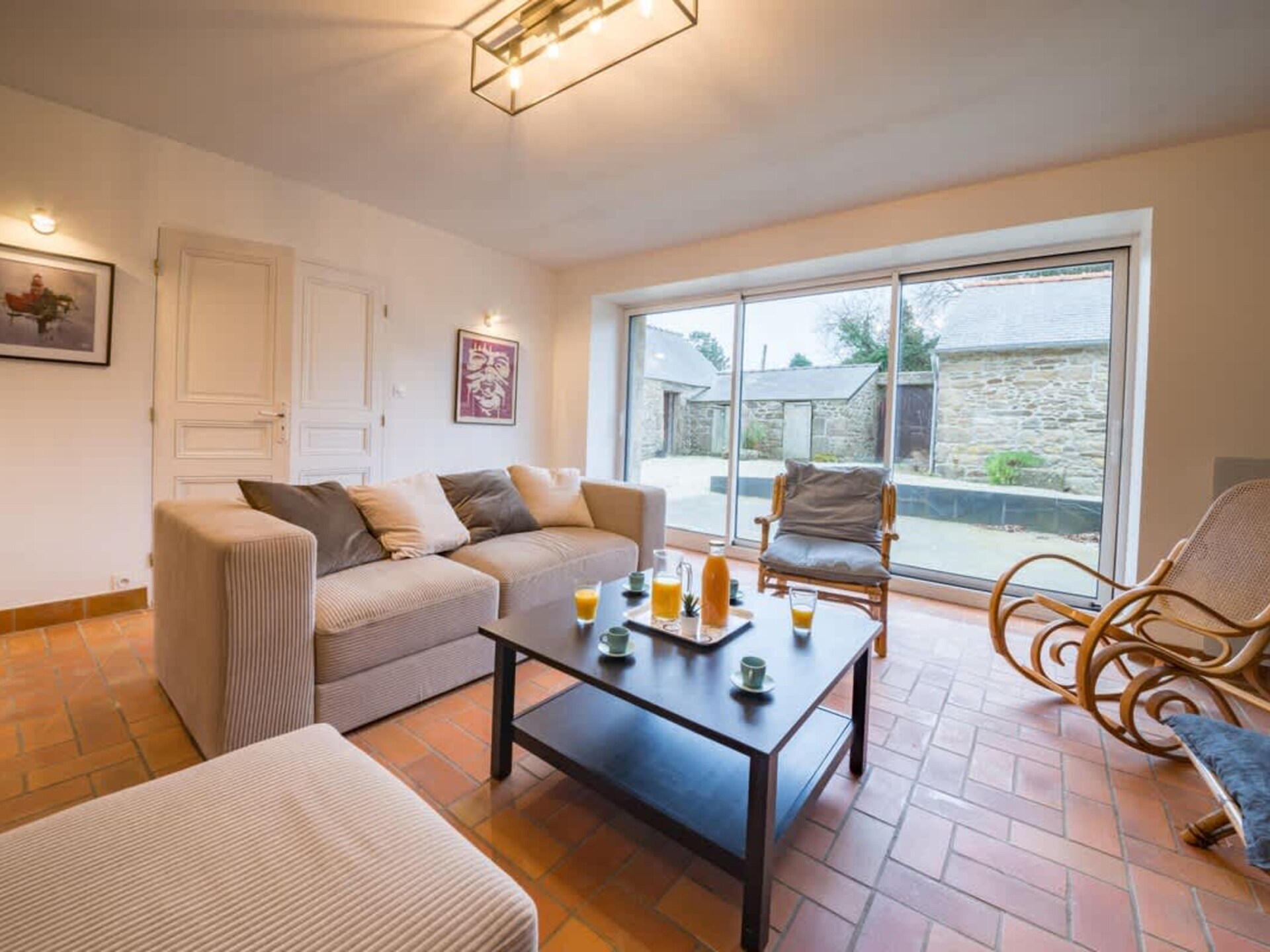 Op 300 m van het strand: Ruim appartement in Landéda voor 8 personen - foto 5