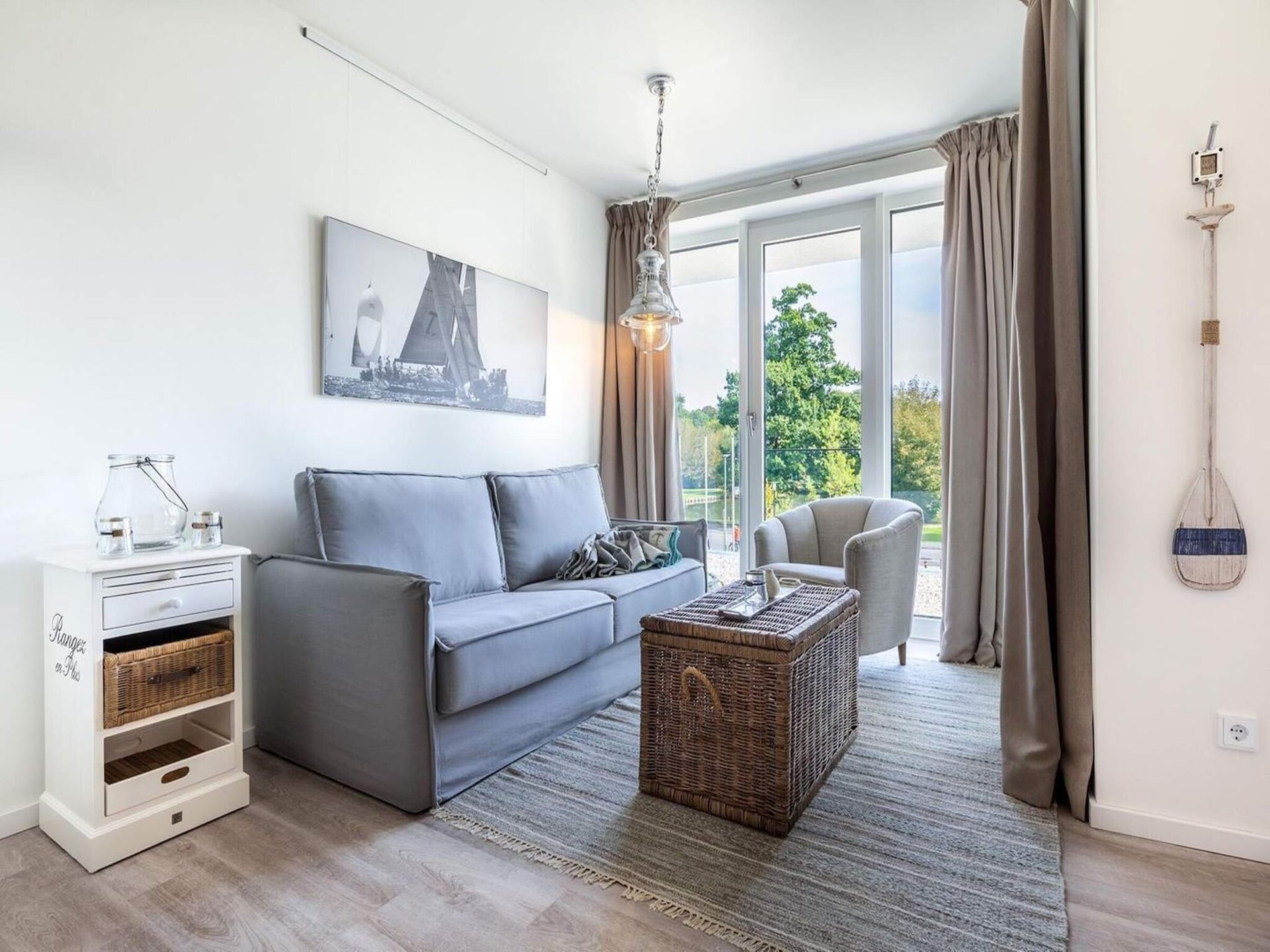 Licht appartement op 300 meter van het strand in Travemünde met parkzicht - foto 7
