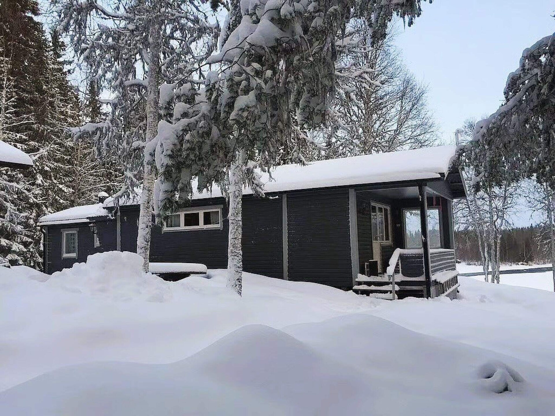 Wildernishut direct aan de Indalsälven met panoramisch uitzicht bij Duved - foto 13