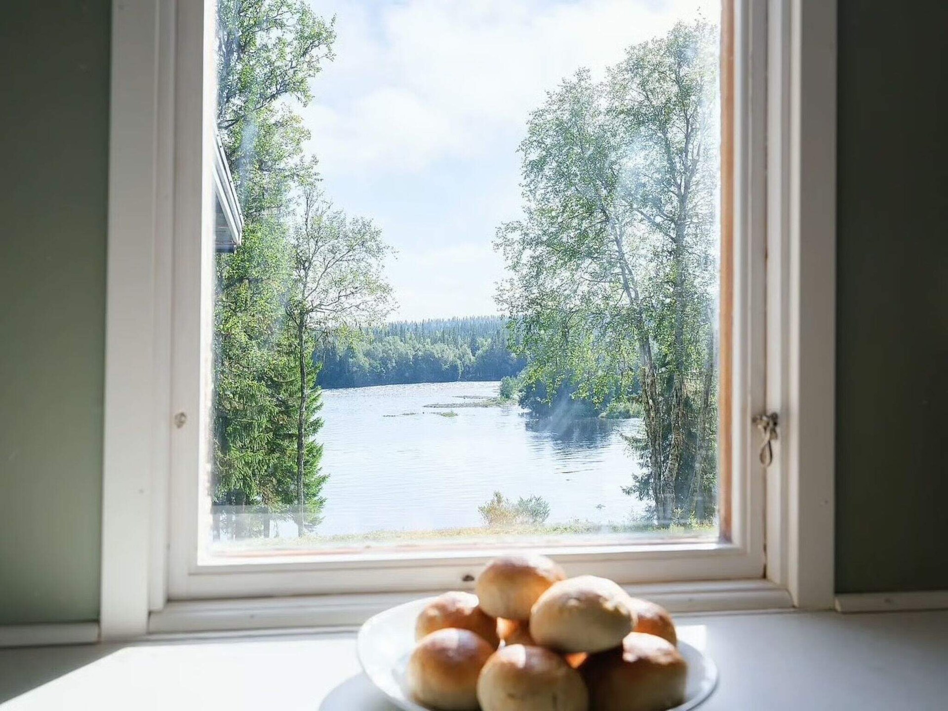 Wildernishut direct aan de Indalsälven met panoramisch uitzicht bij Duved - foto 18