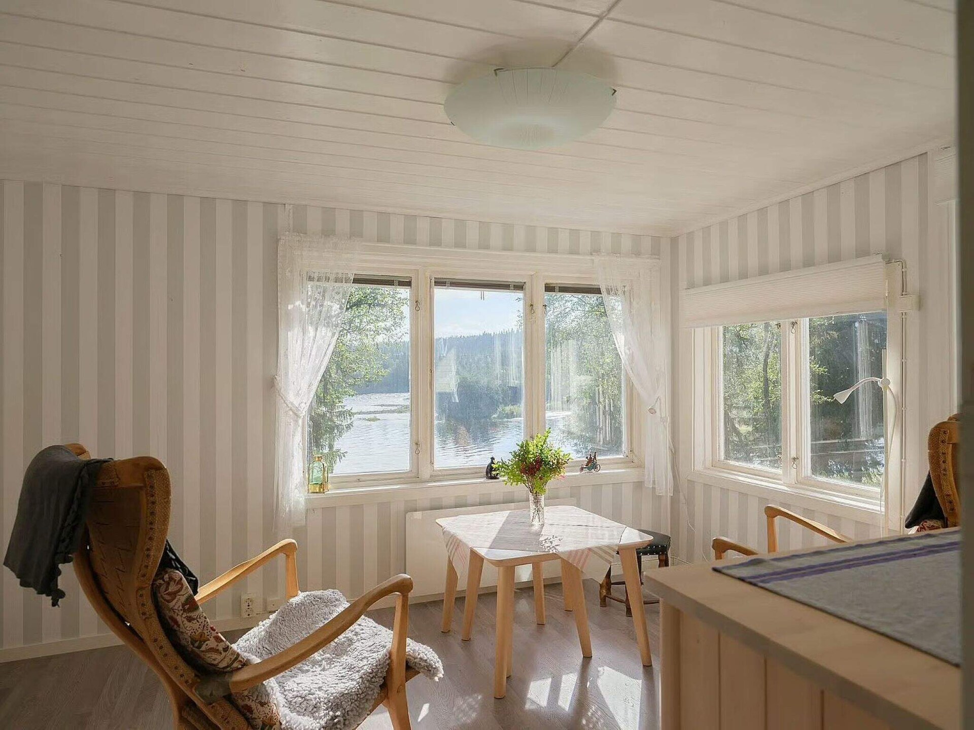 Wildernishut direct aan de Indalsälven met panoramisch uitzicht bij Duved - foto 20