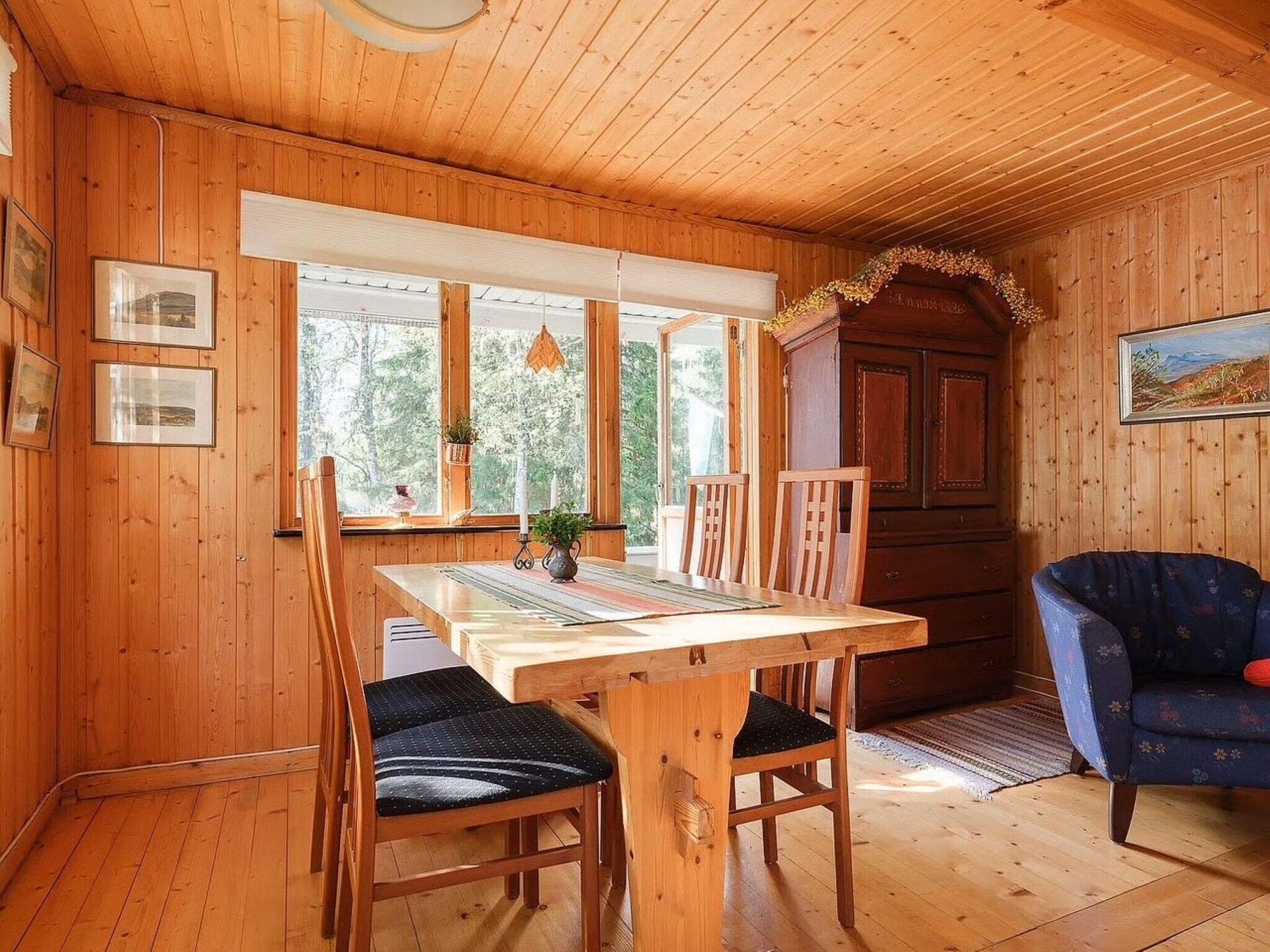 Wildernishut direct aan de Indalsälven met panoramisch uitzicht bij Duved - foto 29