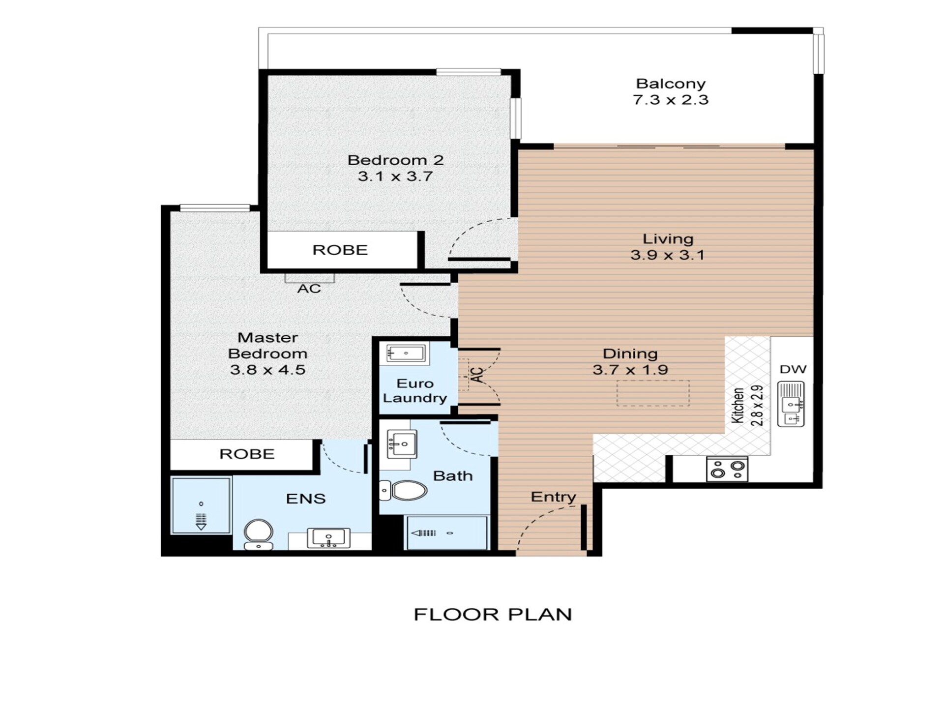 Modern appartement in Cannington met uitzicht en dakterras - foto 14