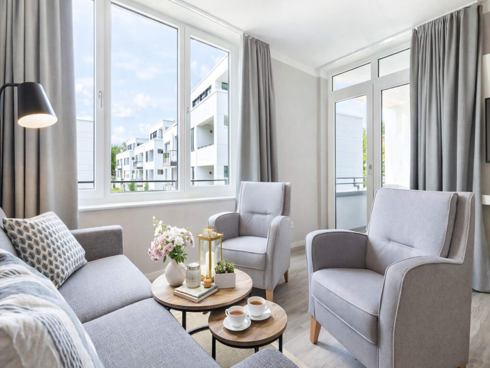 Licht appartement op 300 meter van het strand met westloggia in Travemünde - foto 5
