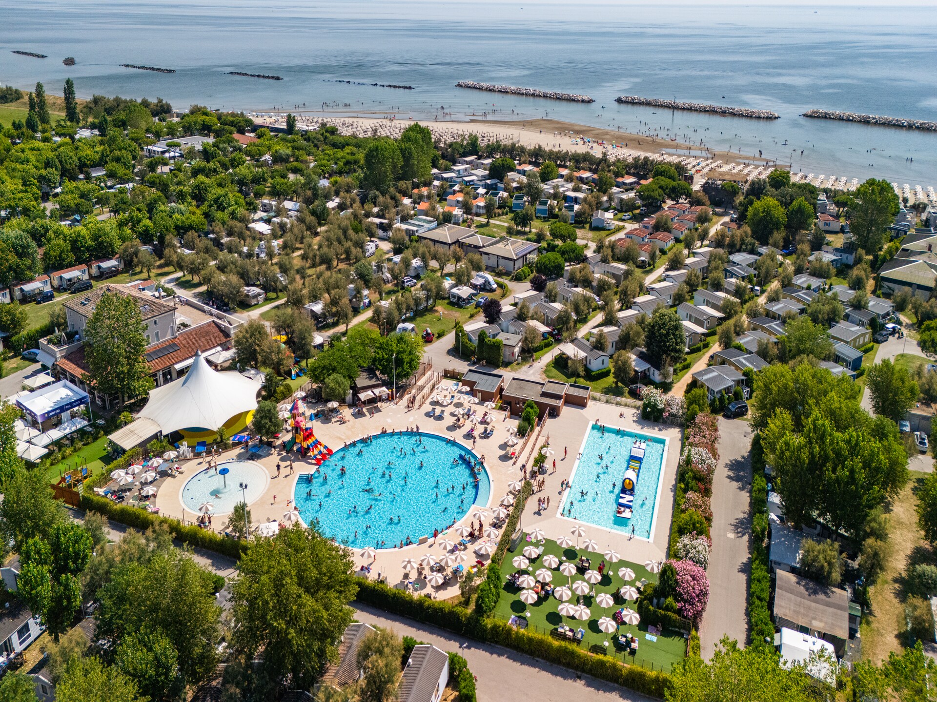 Lodge Deluxe aan de Adriatische kust, 50 meter van het strand in Lido di Pomposa - foto 7