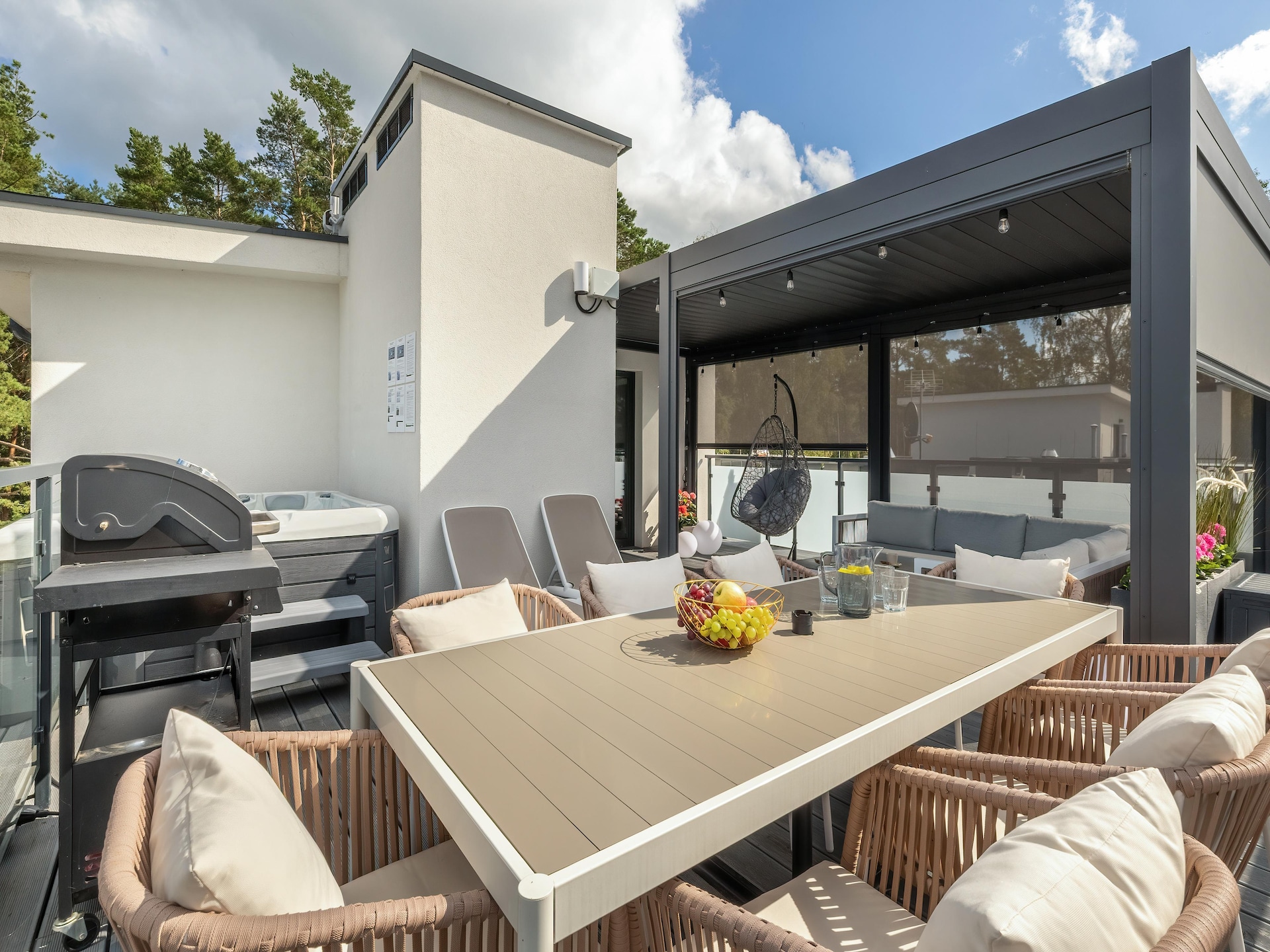 Luxe duplex appartement met jacuzzi en dakterras op 450m van zee - foto 37