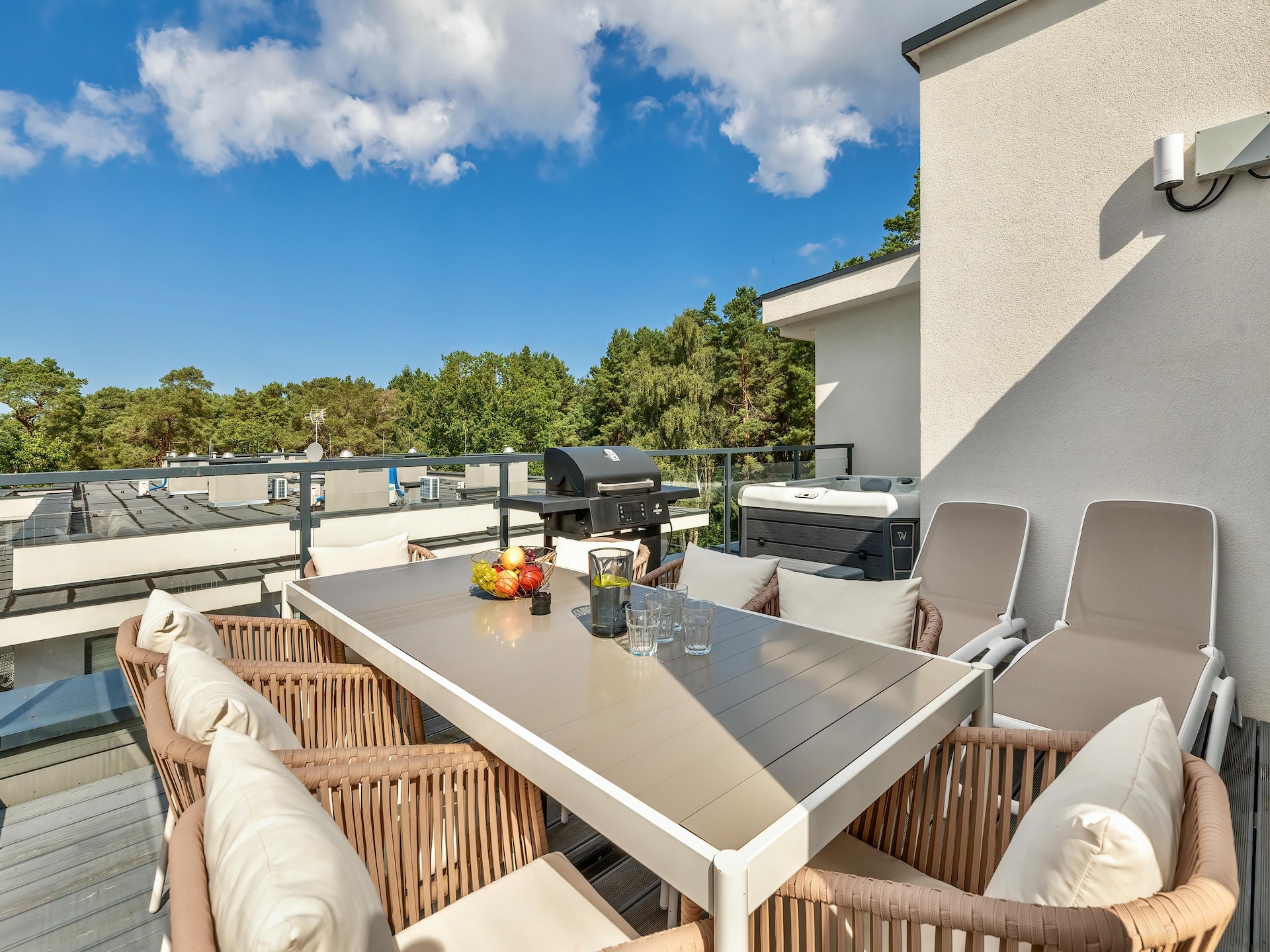 Luxe duplex appartement met jacuzzi en dakterras op 450m van zee - foto 31