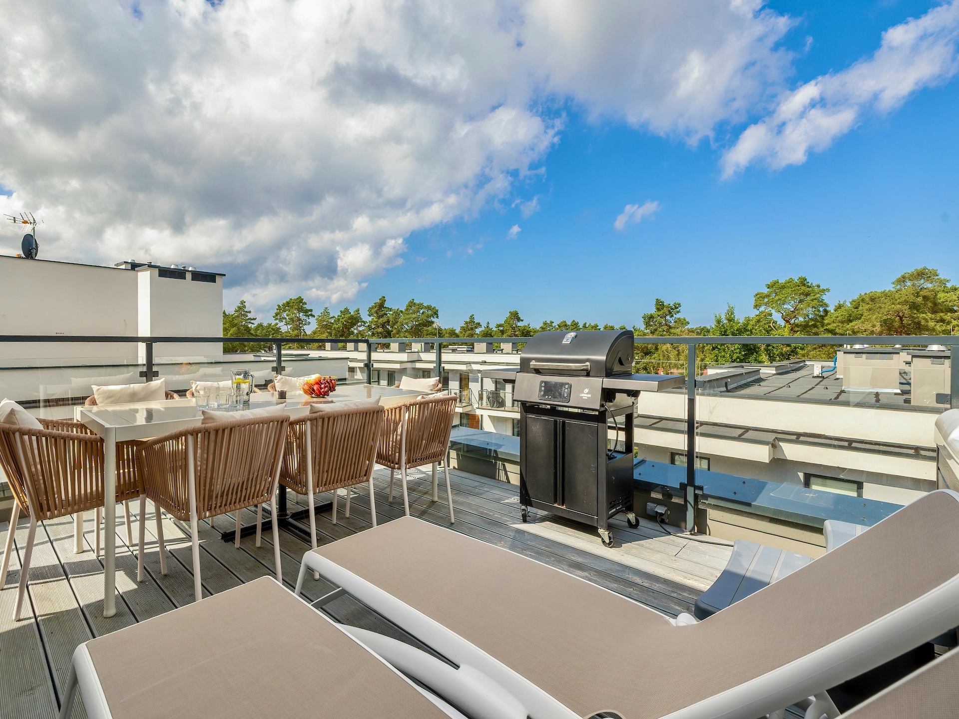 Luxe duplex appartement met jacuzzi en dakterras op 450m van zee - foto 38