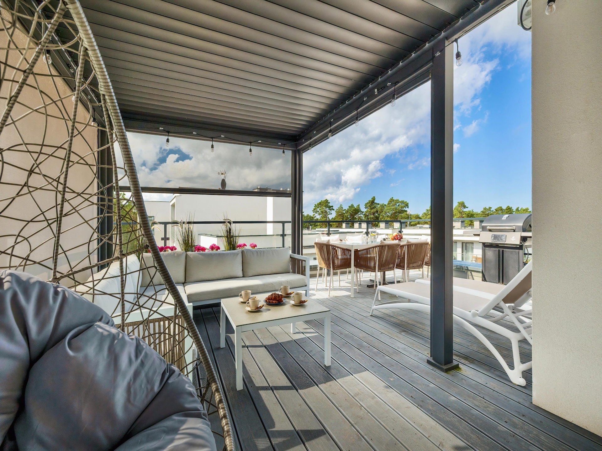 Luxe duplex appartement met jacuzzi en dakterras op 450m van zee - foto 33