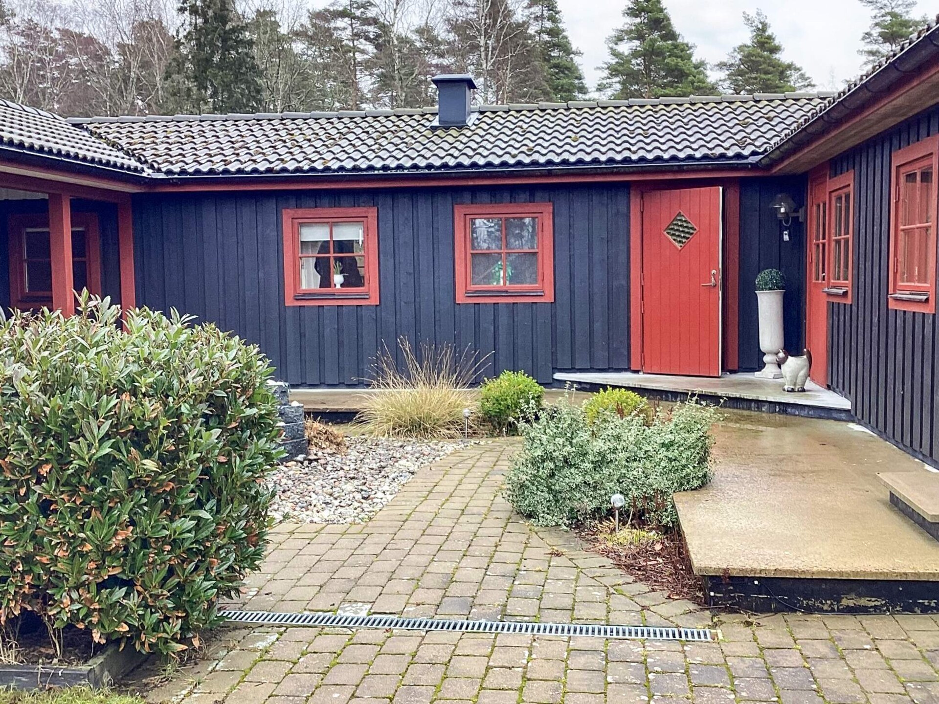 Vrijstaand vakantiehuis aan golfbaan bij Tönnersa natuurreservaat - foto 1