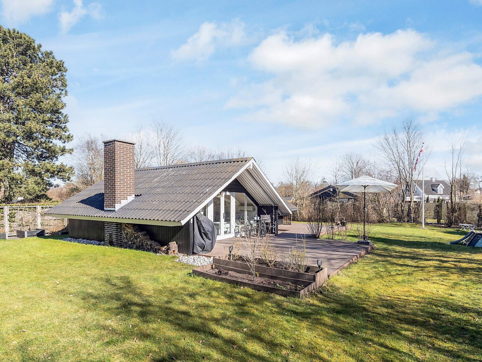 Licht vakantiehuis aan de golfbaan bij Gilleleje, 450m van zee - foto 2