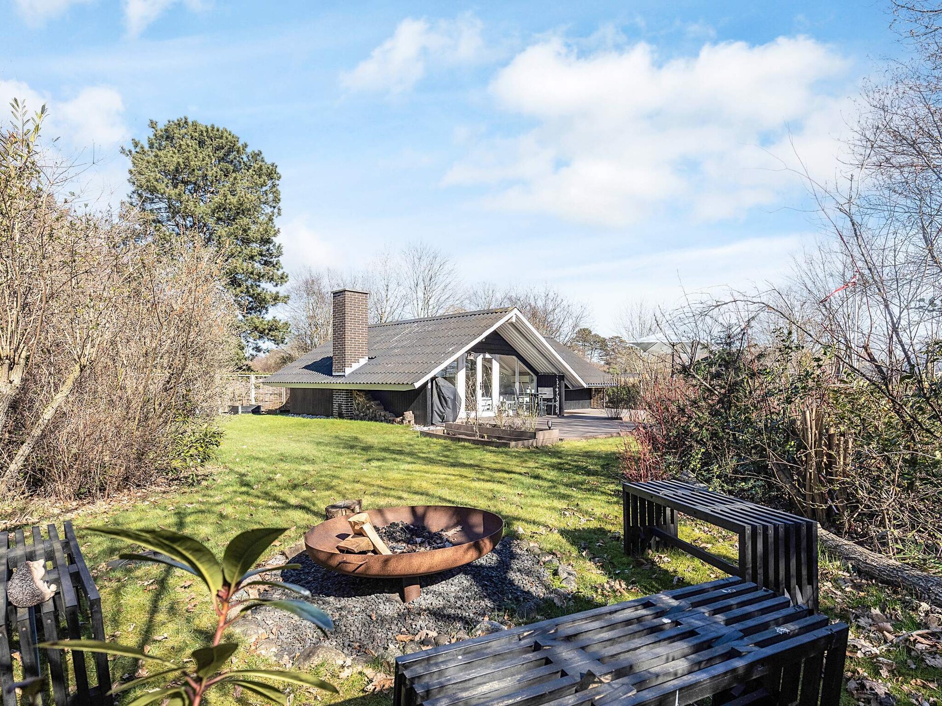 Licht vakantiehuis aan de golfbaan bij Gilleleje, 450m van zee - foto 3