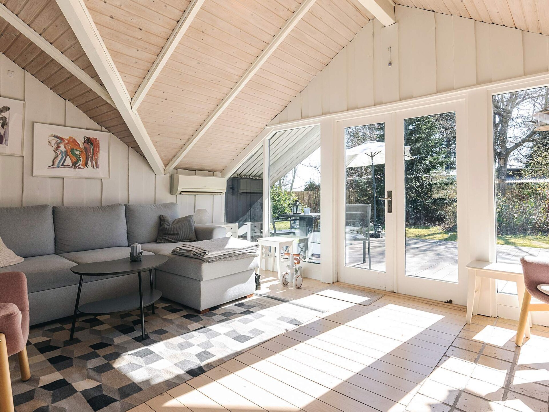 Licht vakantiehuis aan de golfbaan bij Gilleleje, 450m van zee - foto 4