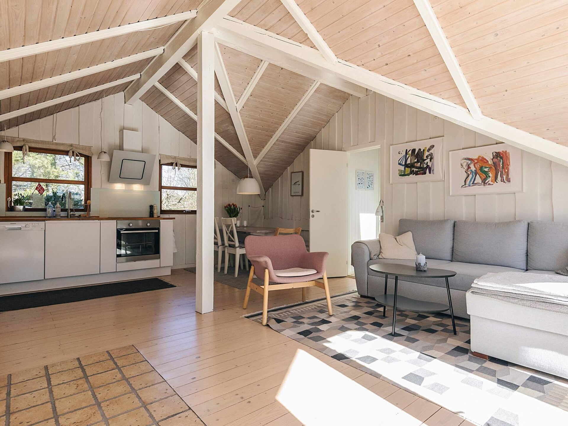 Licht vakantiehuis aan de golfbaan bij Gilleleje, 450m van zee - foto 11