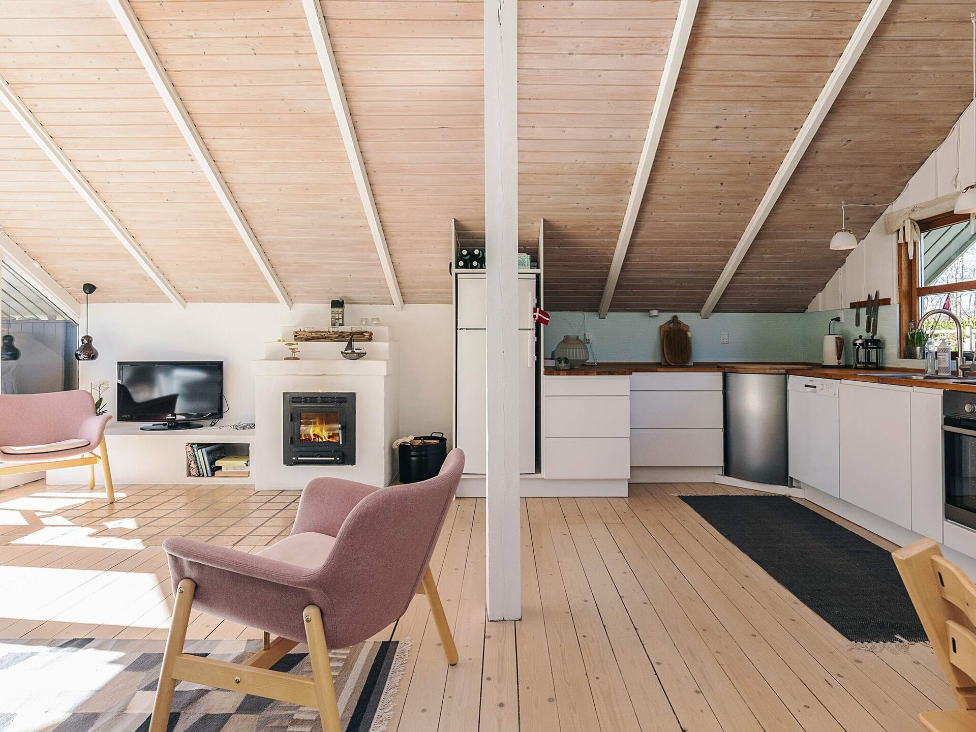 Licht vakantiehuis aan de golfbaan bij Gilleleje, 450m van zee - foto 5
