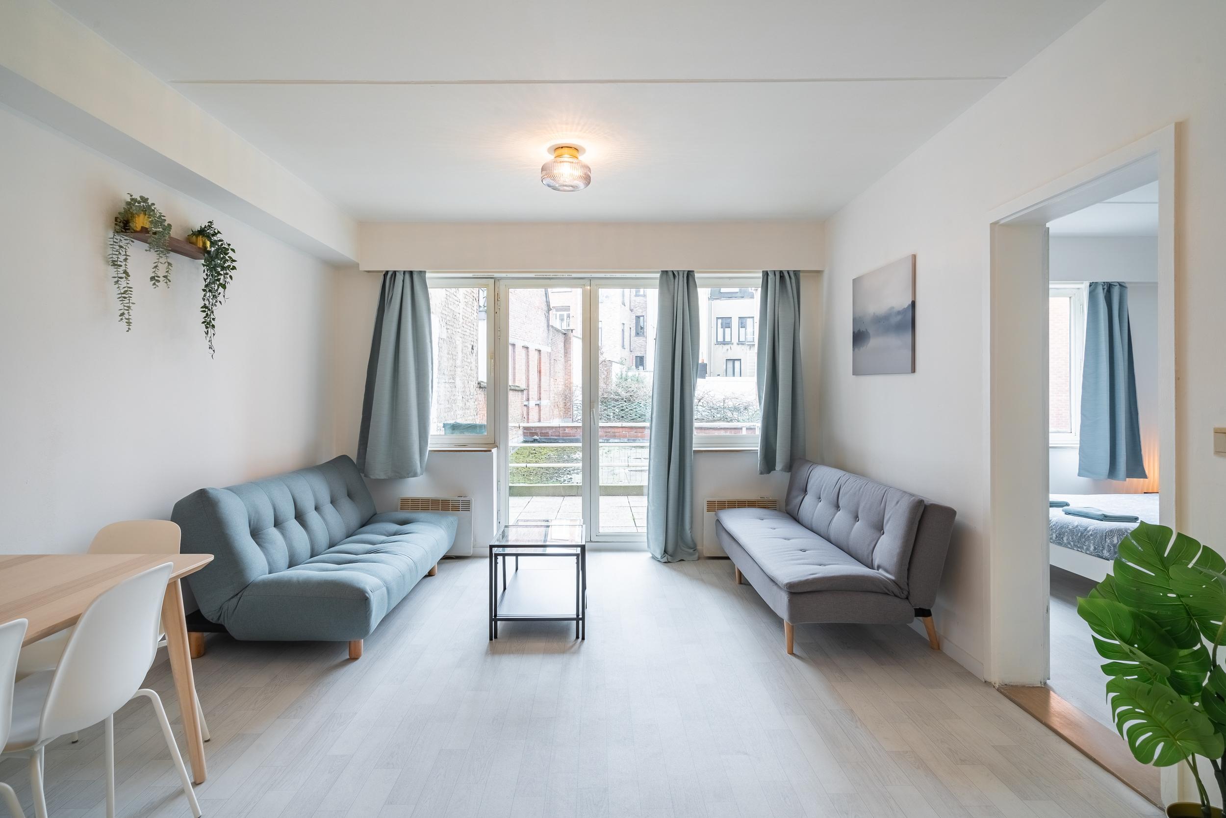 1-persoons appartement in hartje Antwerpen met lichte woonsfeer - foto 3