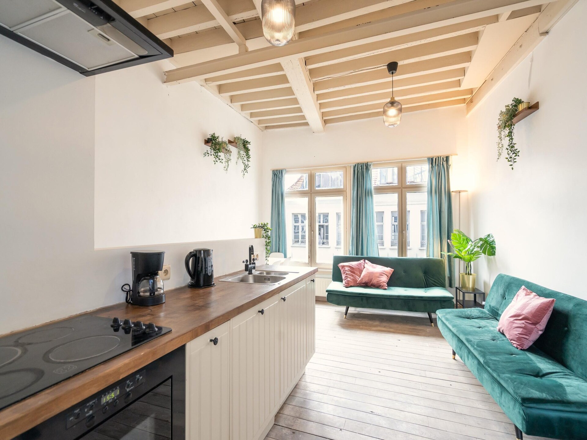 Triplex appartement voor 4 personen in historisch Antwerpen - foto 11