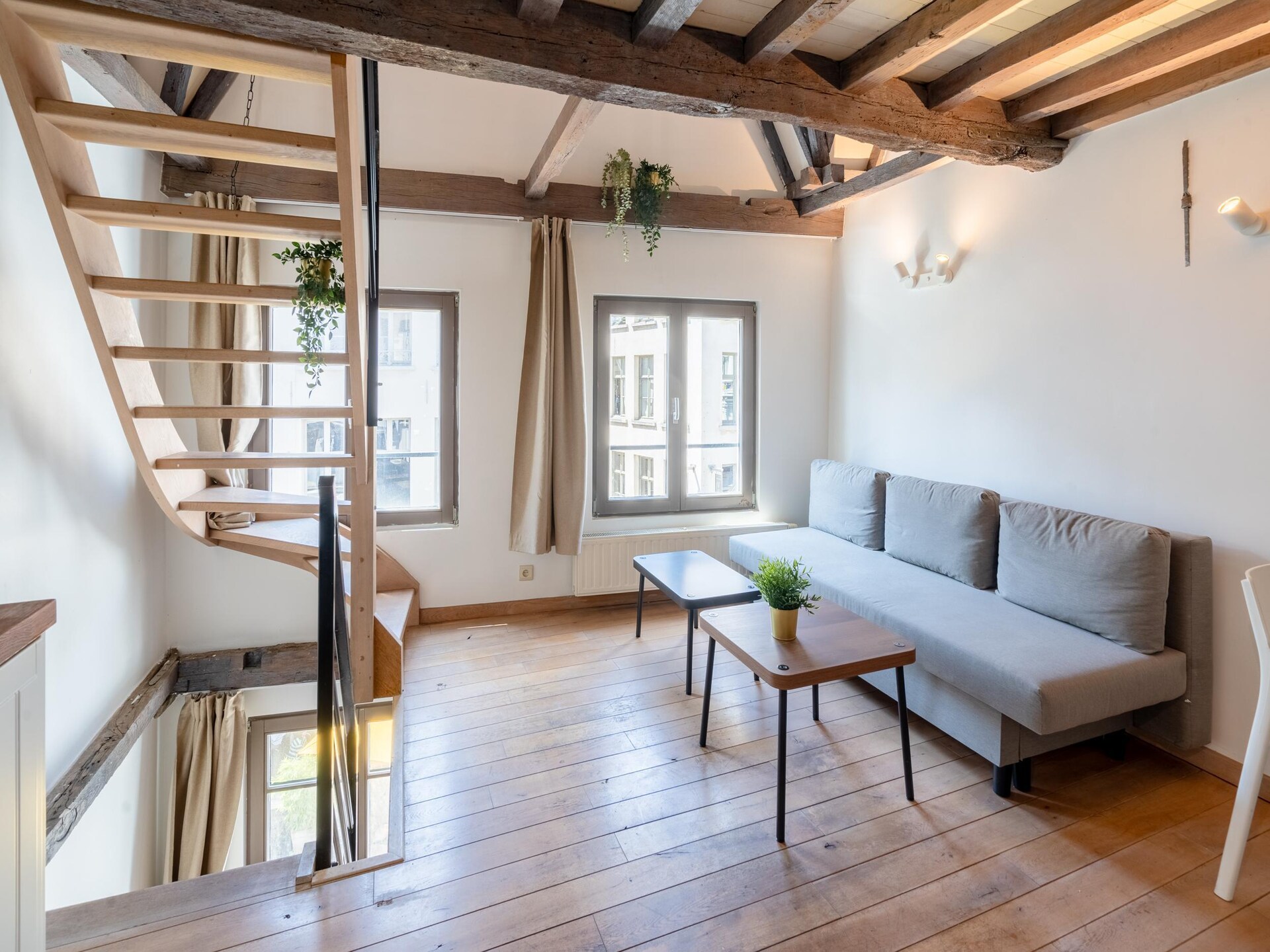 Ruim triplex-appartement voor 1 persoon in historisch Antwerpen - foto 3