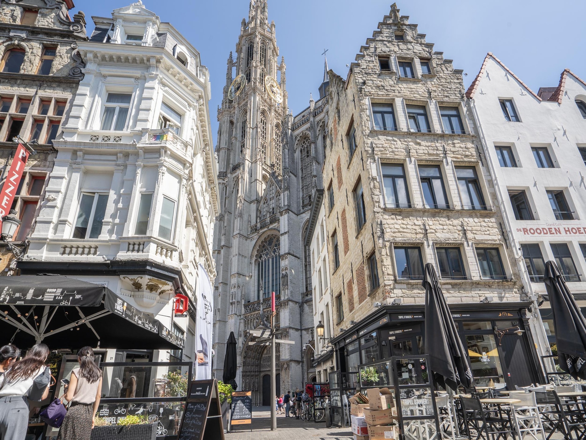 Ruim triplex-appartement voor 1 persoon in historisch Antwerpen - foto 1