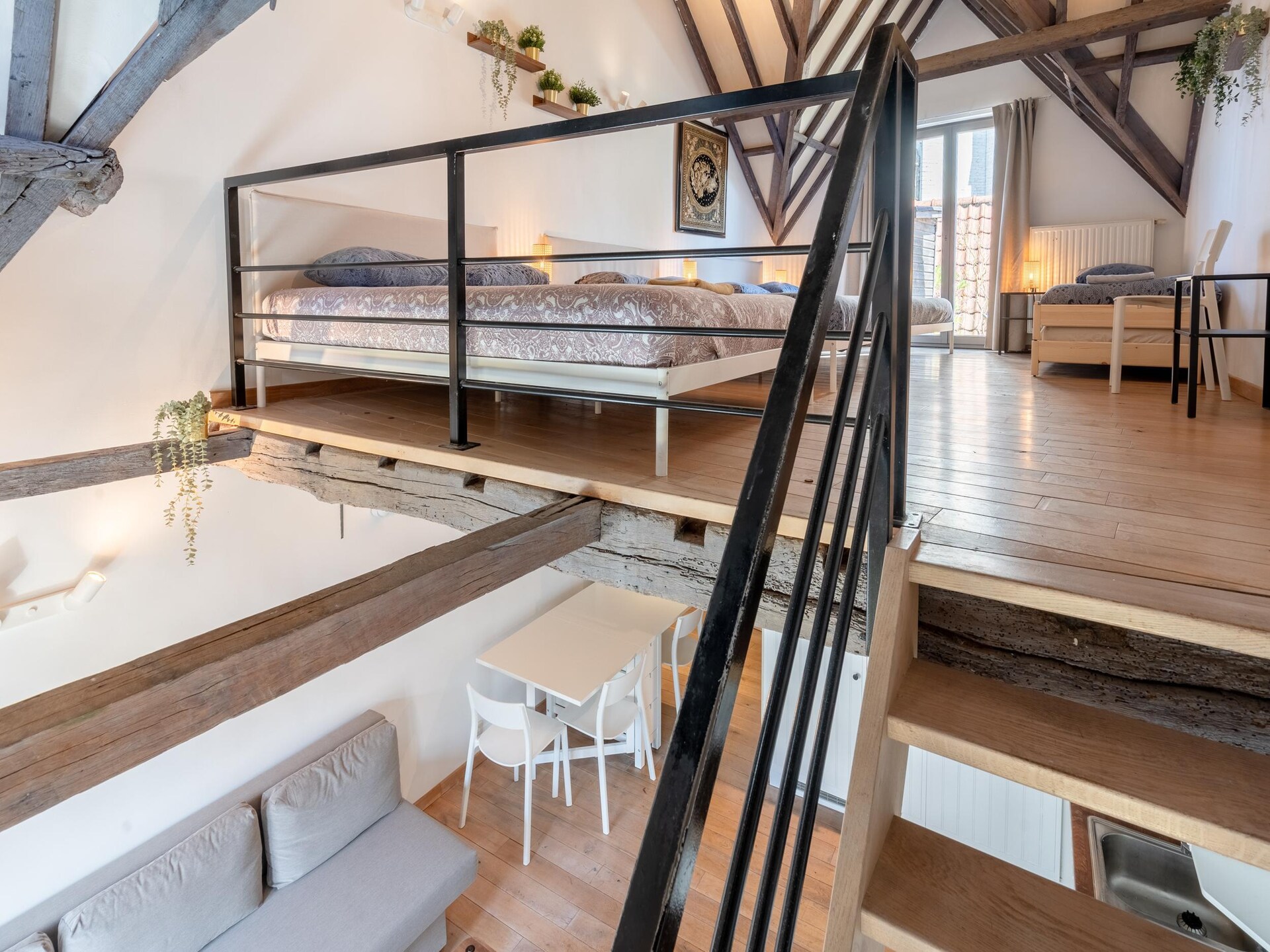Ruim triplex-appartement voor 1 persoon in historisch Antwerpen - foto 8