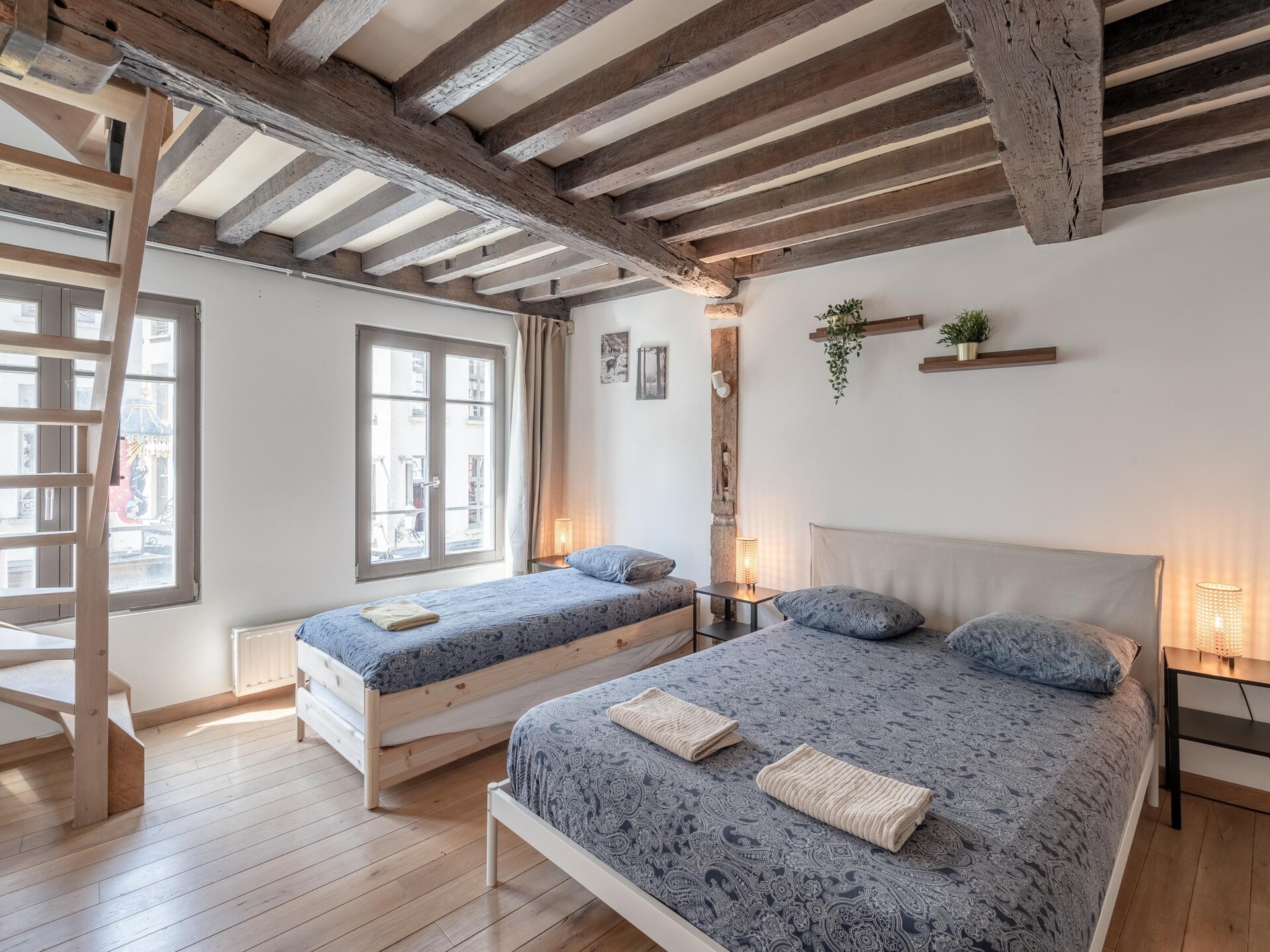 Ruim triplex-appartement voor 1 persoon in historisch Antwerpen - foto 15