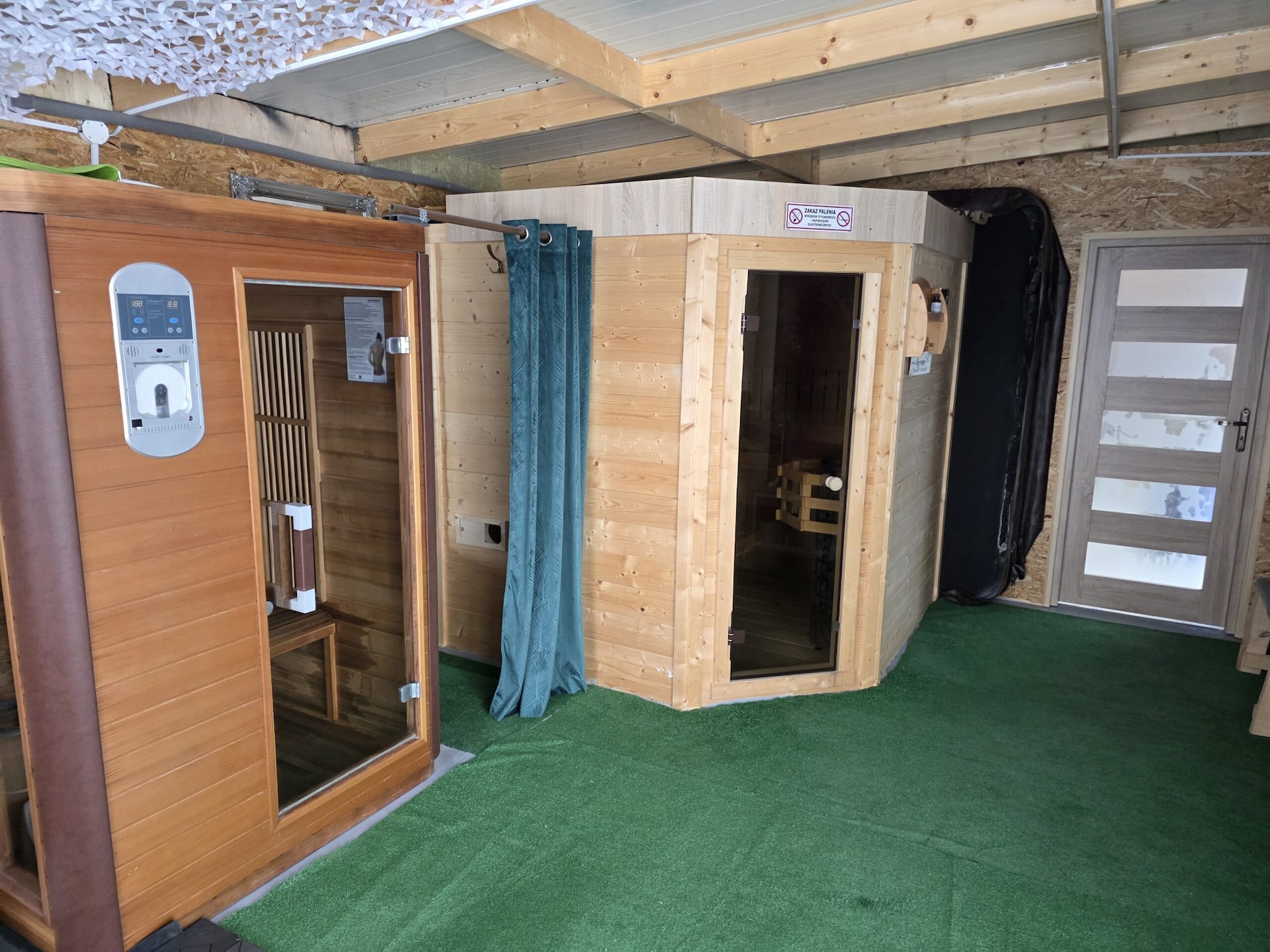 Houten vakantiehuis aan het meer met wellness en zwembad in Brzuze - foto 23