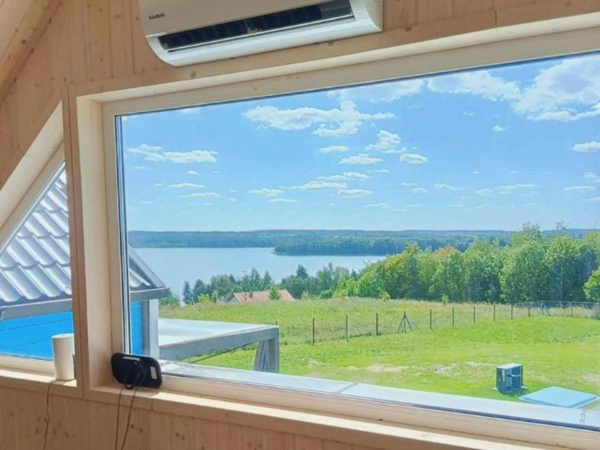 Houten vakantiehuis aan het meer met wellness en zwembad in Brzuze - foto 11