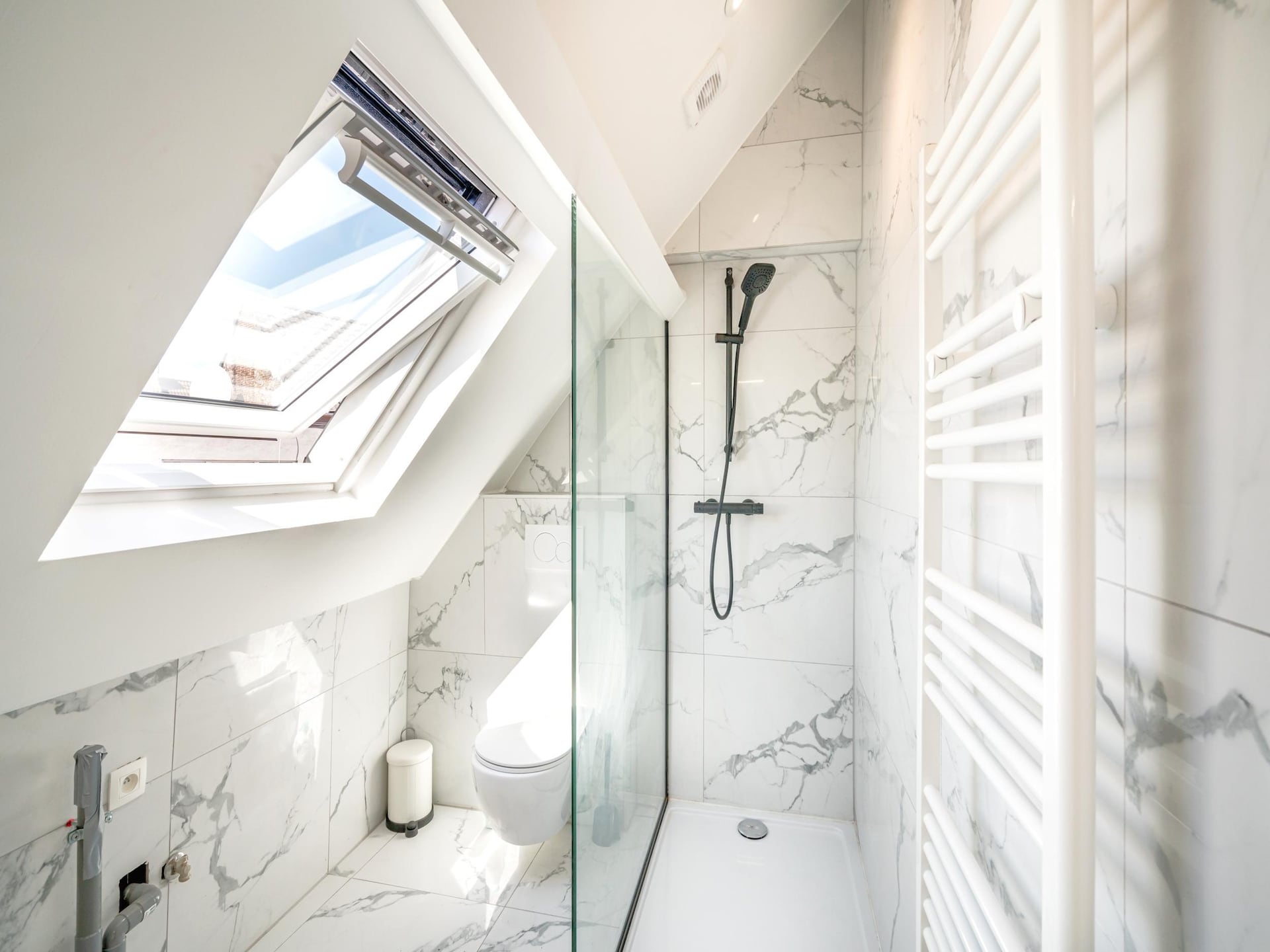1-persoons appartement in Antwerp Center met rustige slaapkamer - foto 9