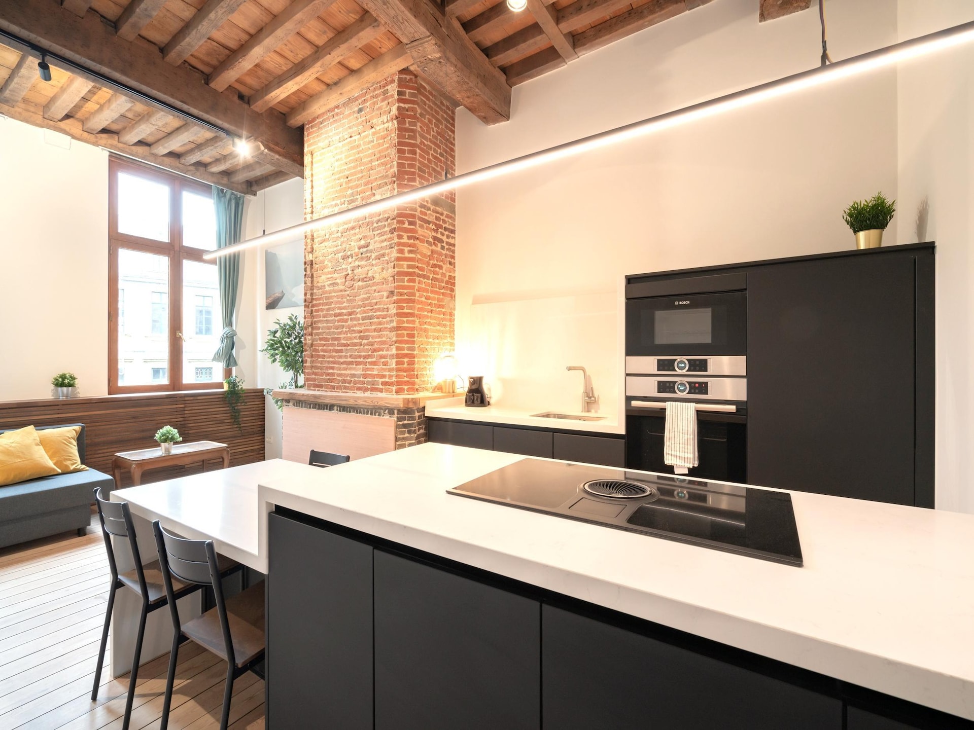 Duplex in hartje Antwerpen met houten interieur (65 m²) - foto 10